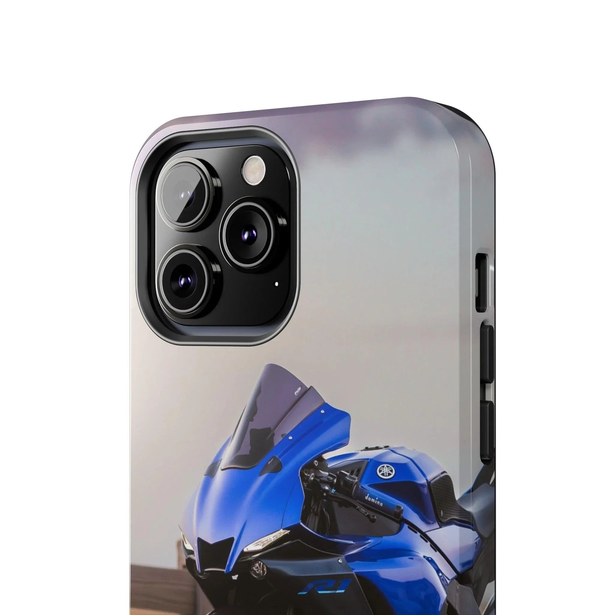 Yamaha R1 Motorcycle iPhone Case and Galaxy Phone Case #012 - Throttle Designs