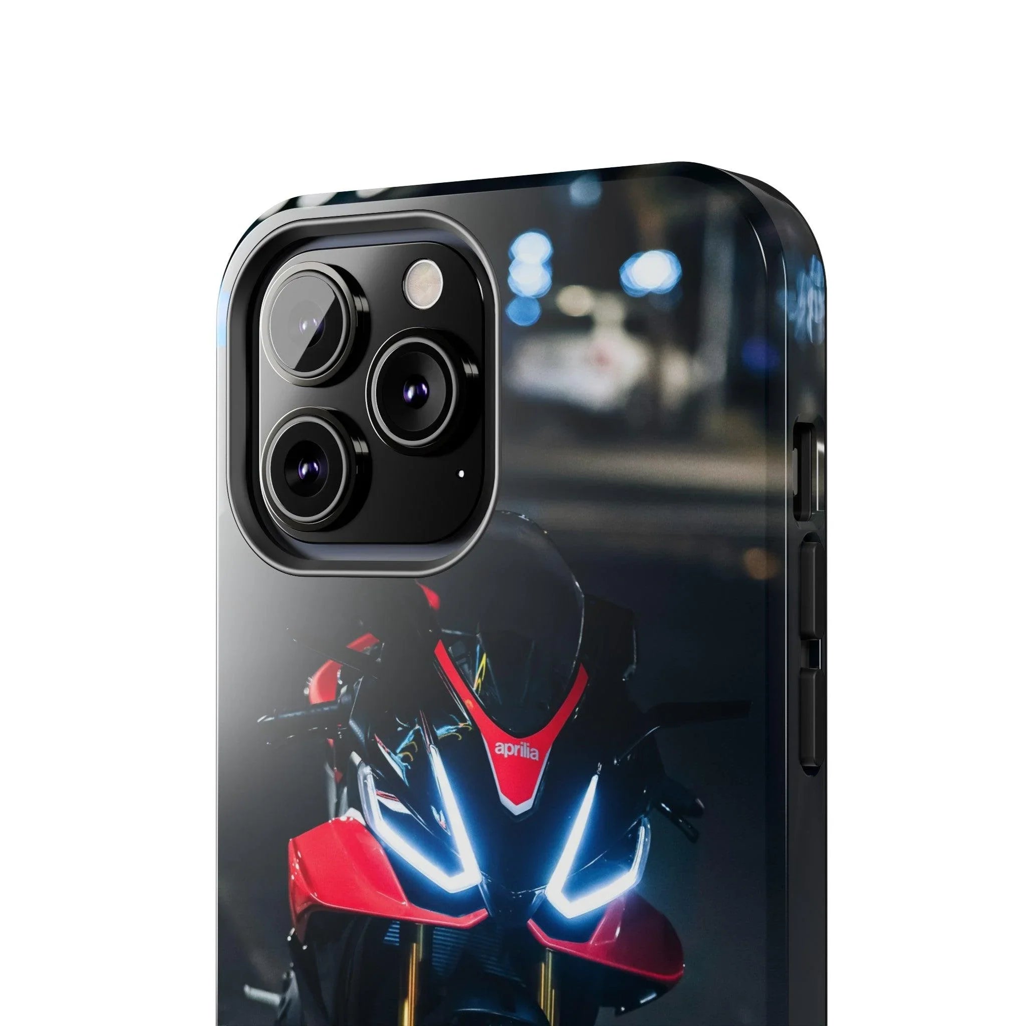 Aprilia RSV4 1100 Factory Motorcycle iPhone Case and Galaxy Phone Case #012 - Throttle Designs