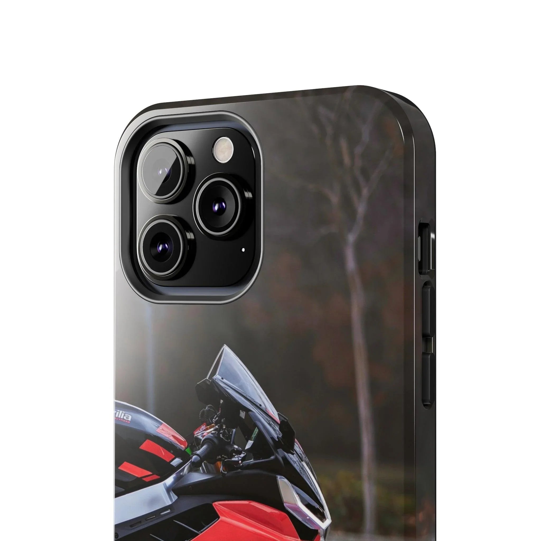 Aprilia RSV4 1100 Factory Motorcycle iPhone Case and Galaxy Phone Case #011 - Throttle Designs