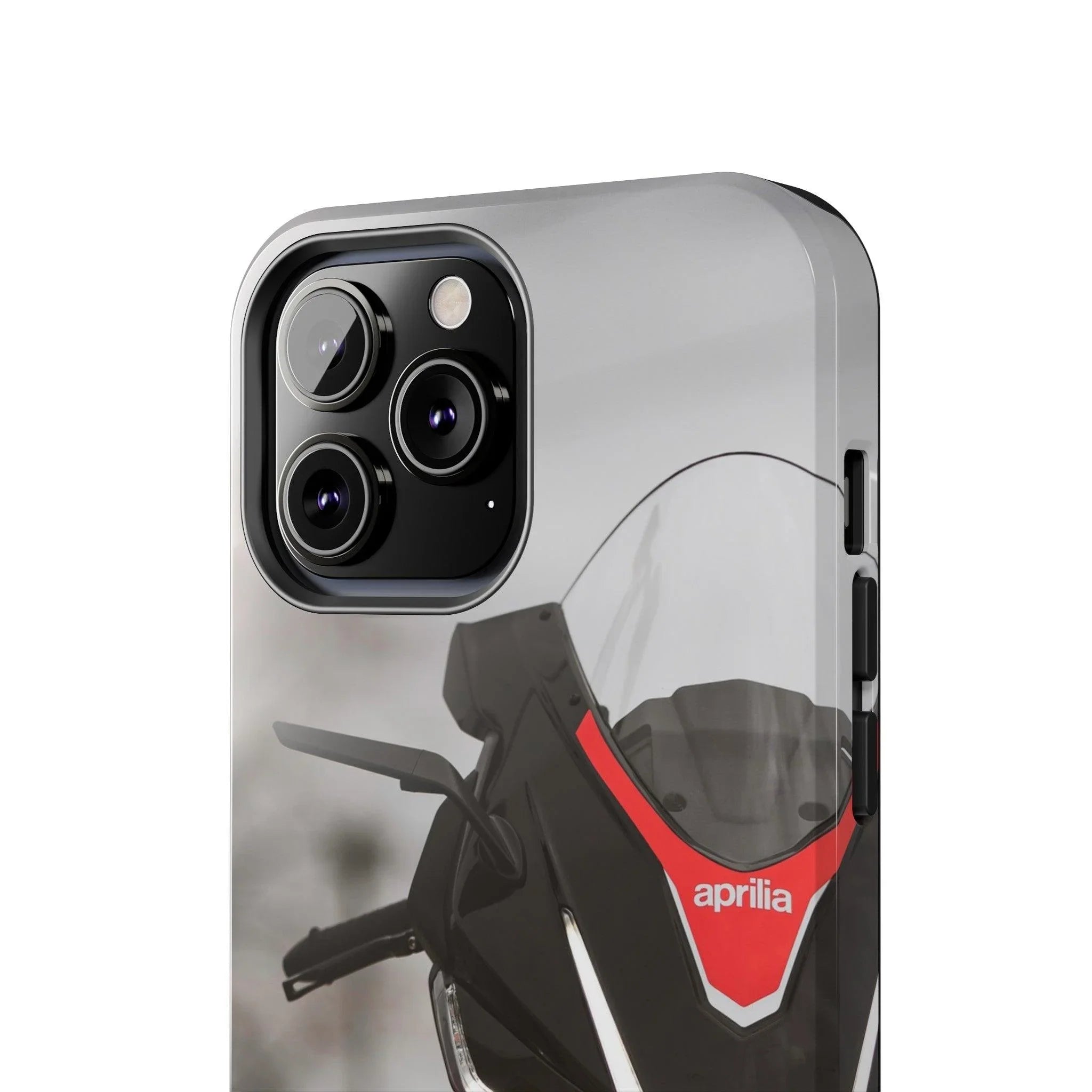 Aprilia RSV4 1100 Factory Motorcycle iPhone Case and Galaxy Phone Case #013 - Throttle Designs