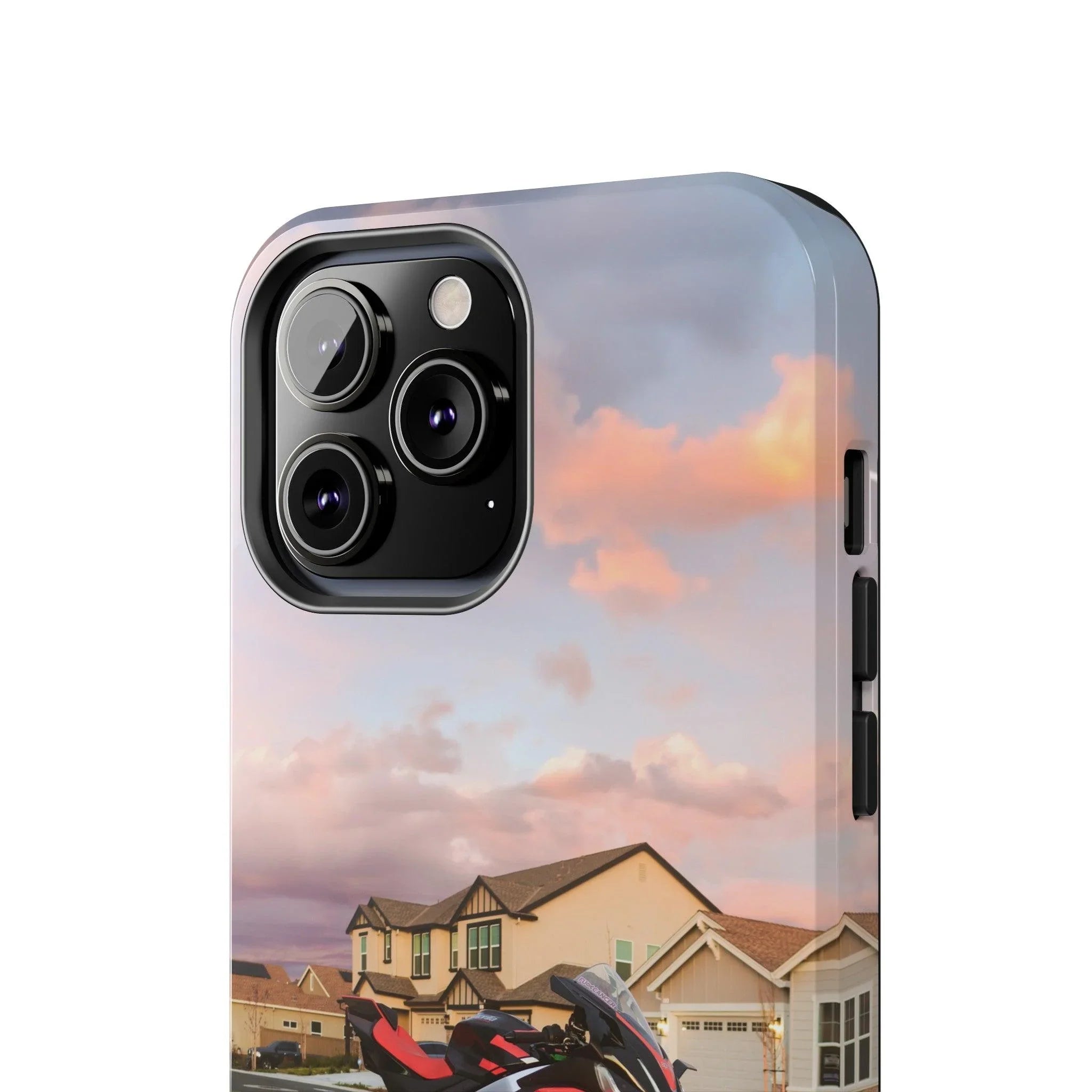 Aprilia RSV4 1100 Factory Motorcycle iPhone Case and Galaxy Phone Case #016 - Throttle Designs