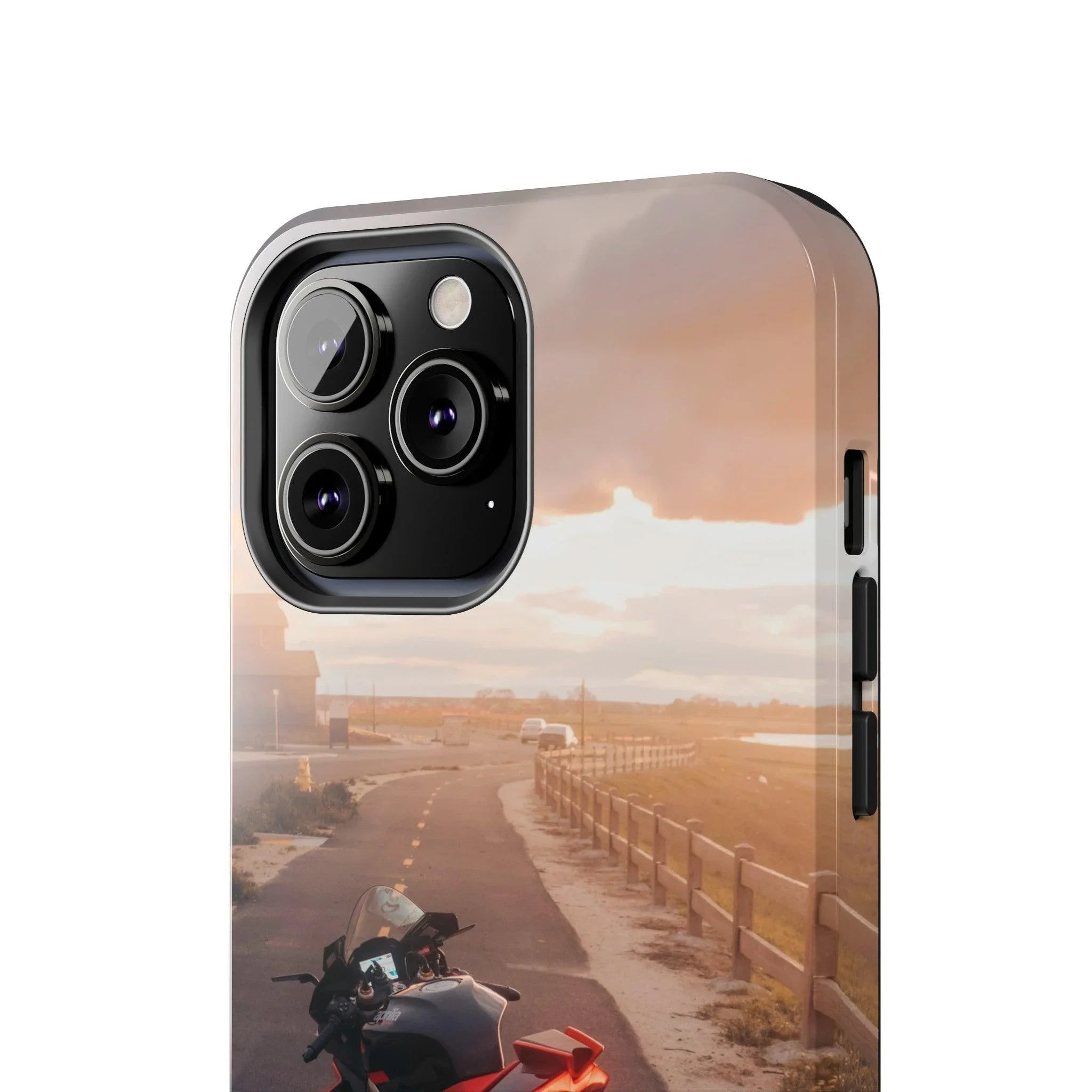 Aprilia RSV4 1100 Factory Motorcycle iPhone Case and Galaxy Phone Case #018 - Throttle Designs