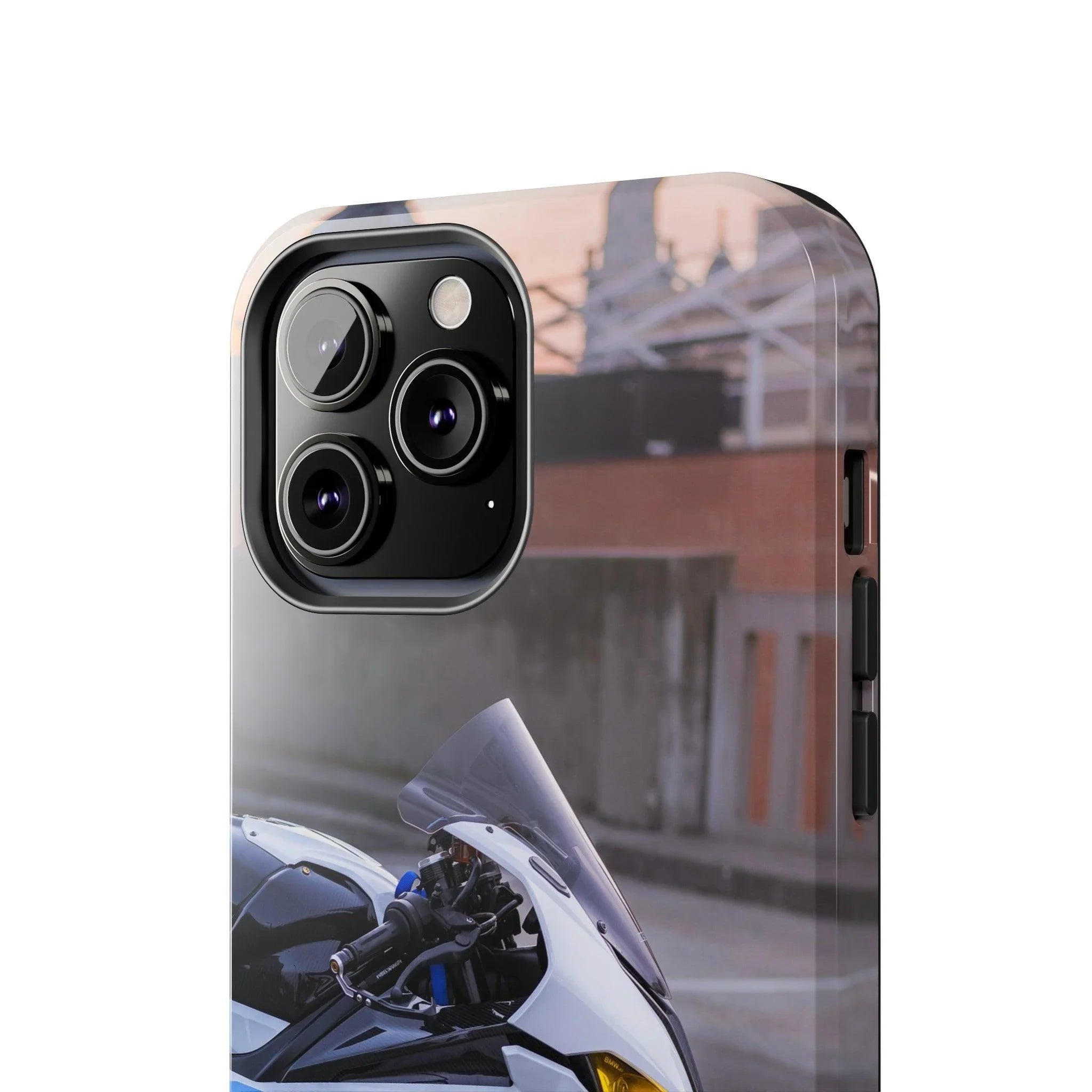 BMW S1000RR Drag Spec Motorcycle iPhone Case and Galaxy Phone Case #002 - Throttle Designs