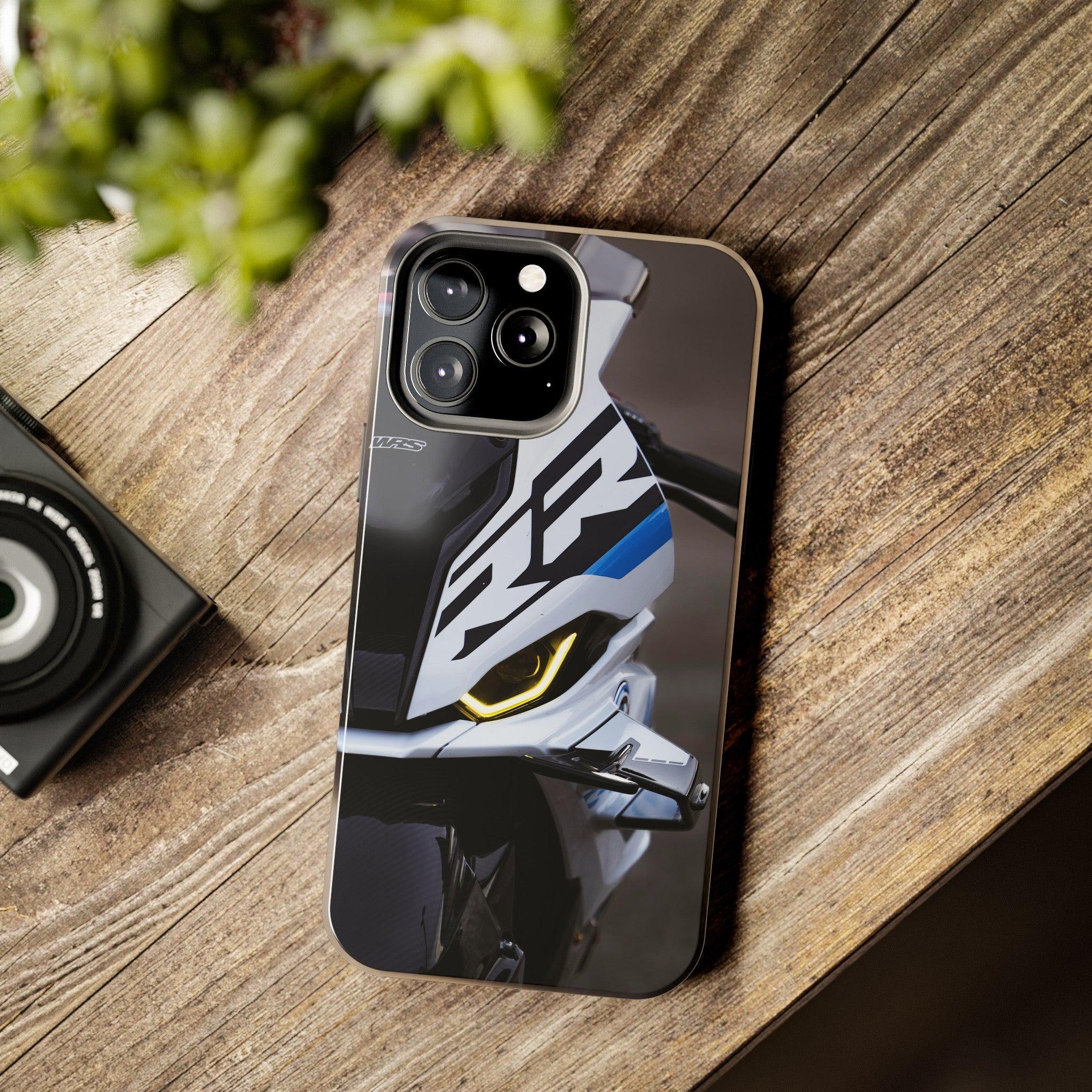 BMW S1000RR Drag Spec Motorcycle iPhone Case and Galaxy Phone Case #014 - Throttle Designs