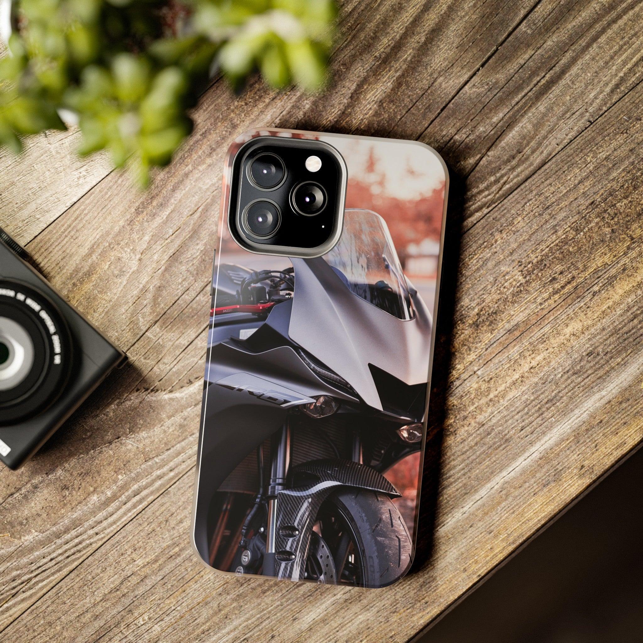 Yamaha R6 Motorcycle iPhone Case and Galaxy Phone Case #003 - Throttle Designs