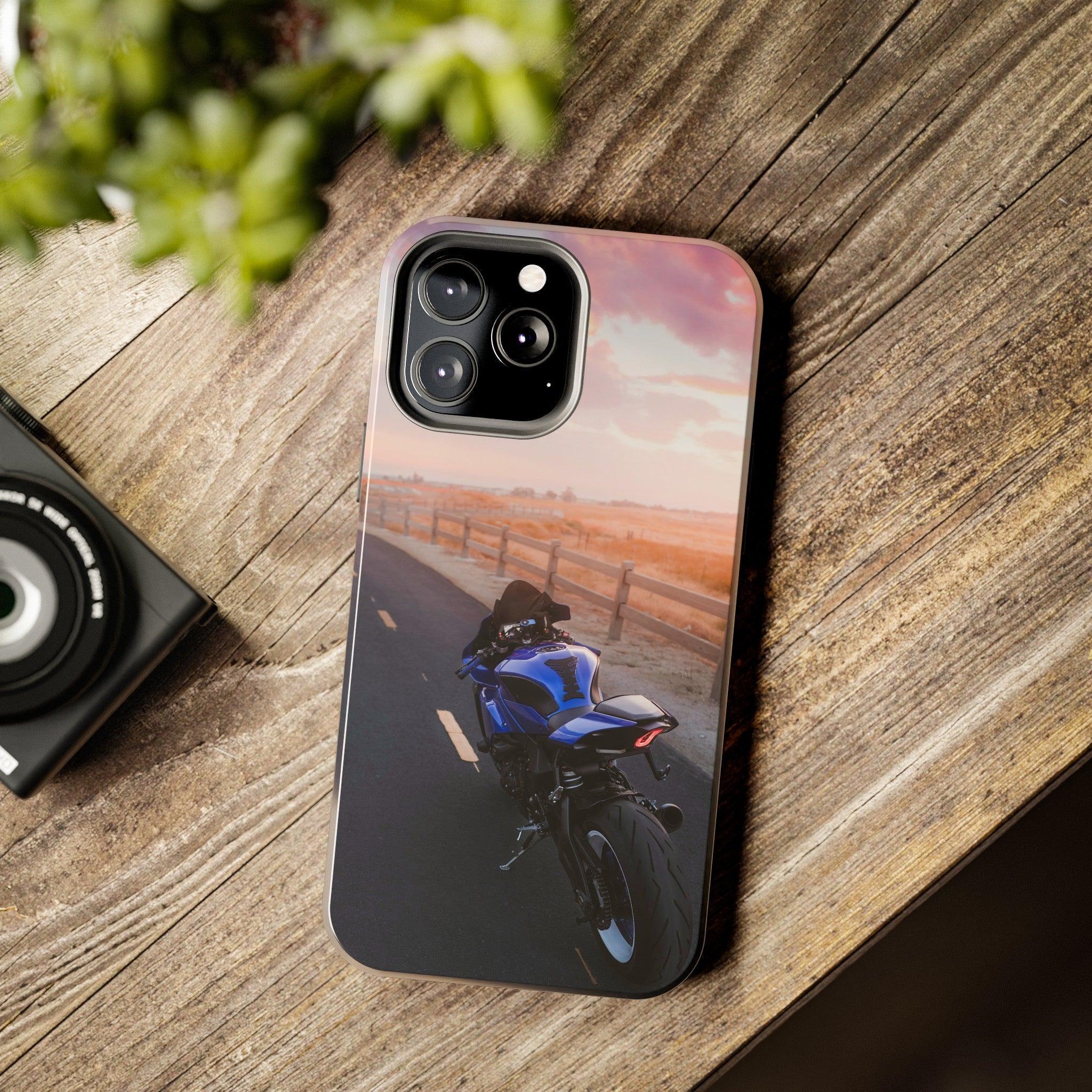 Yamaha R1 Motorcycle iPhone Case and Galaxy Phone Case #008 - Throttle Designs