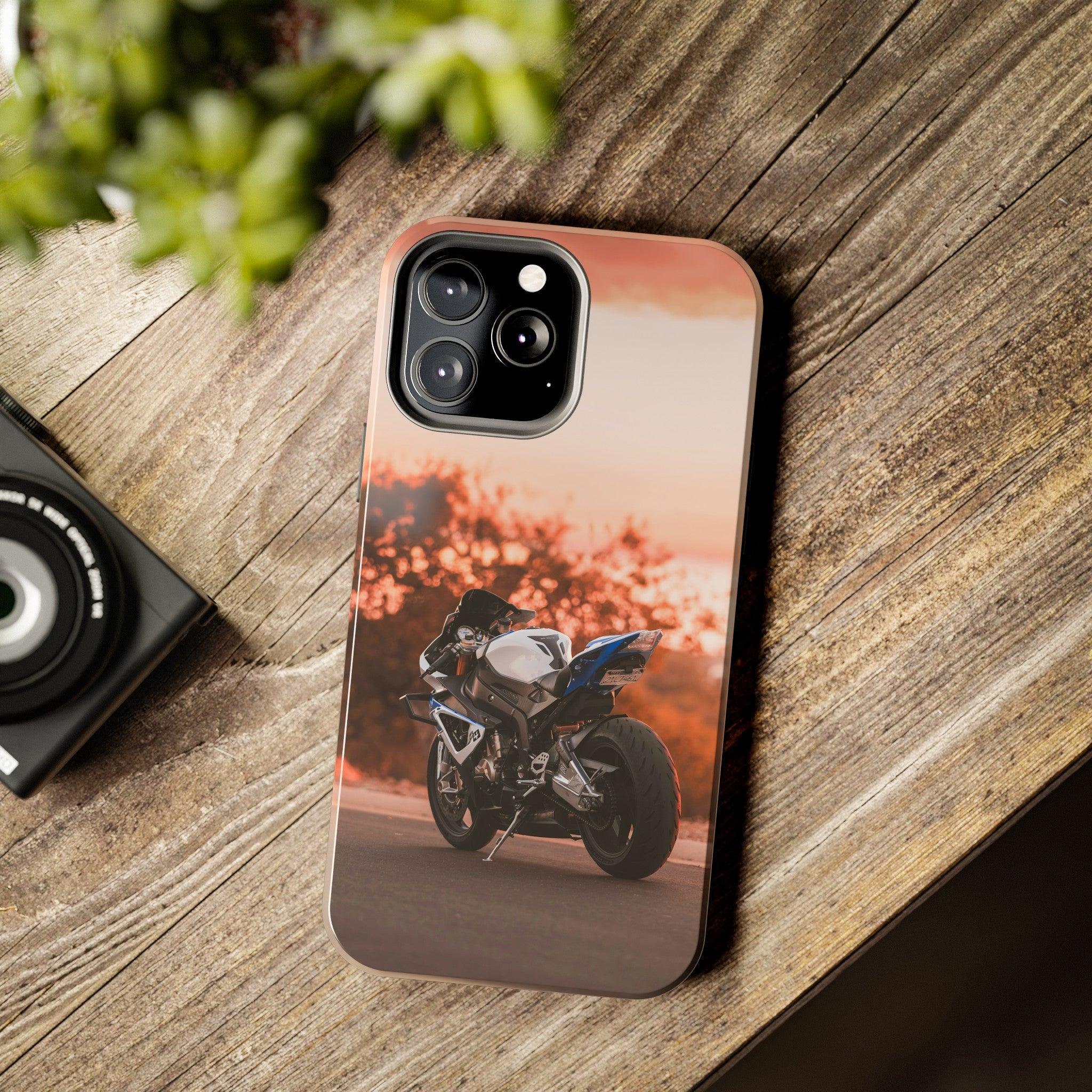 BMW S1000RR HP4 Motorcycle iPhone Case and Galaxy Phone Case #007 - Throttle Designs