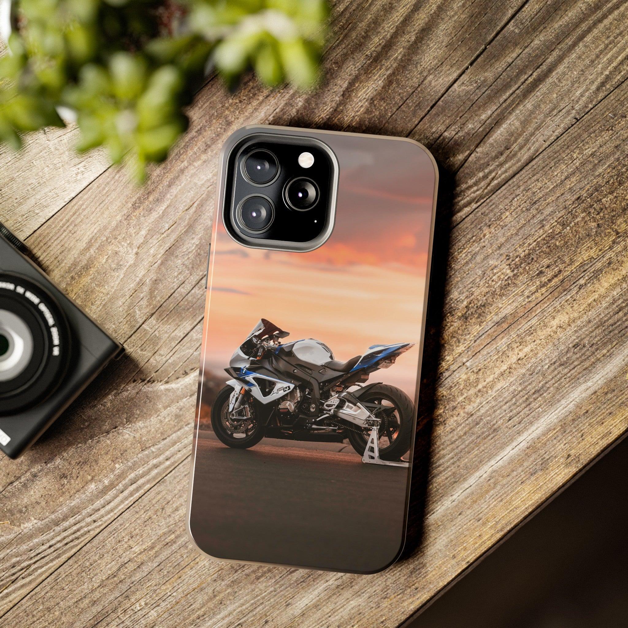 BMW S1000RR HP4 Motorcycle iPhone Case and Galaxy Phone Case #011 - Throttle Designs