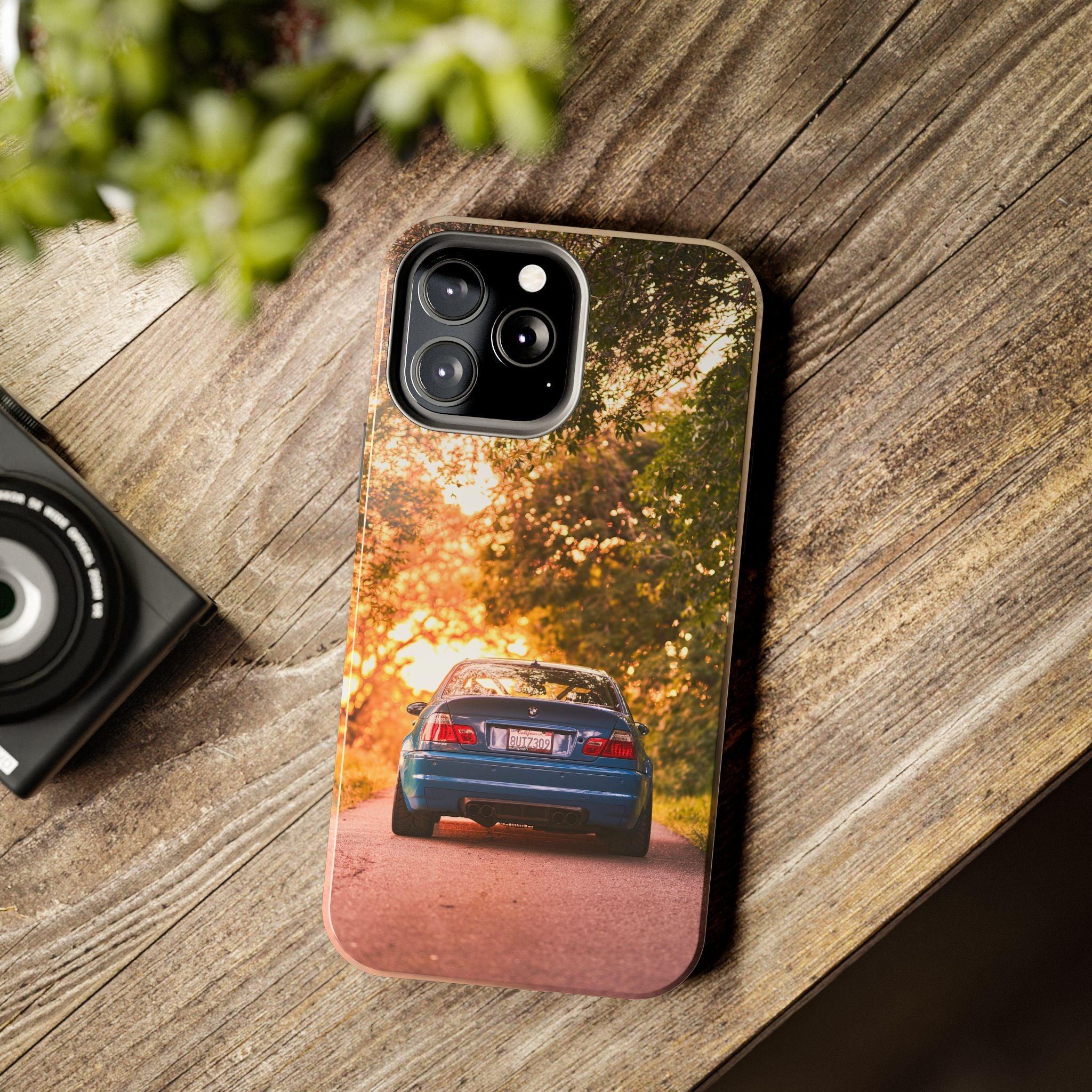 BMW E46 M3 Automotive Car iPhone Case and Galaxy Phone Case #005 - Throttle Designs