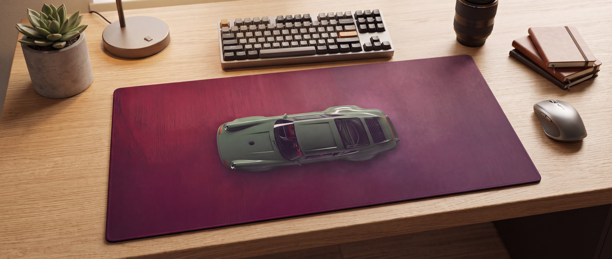 Classic Porsche Inspired Artwork Gaming Mousepads
