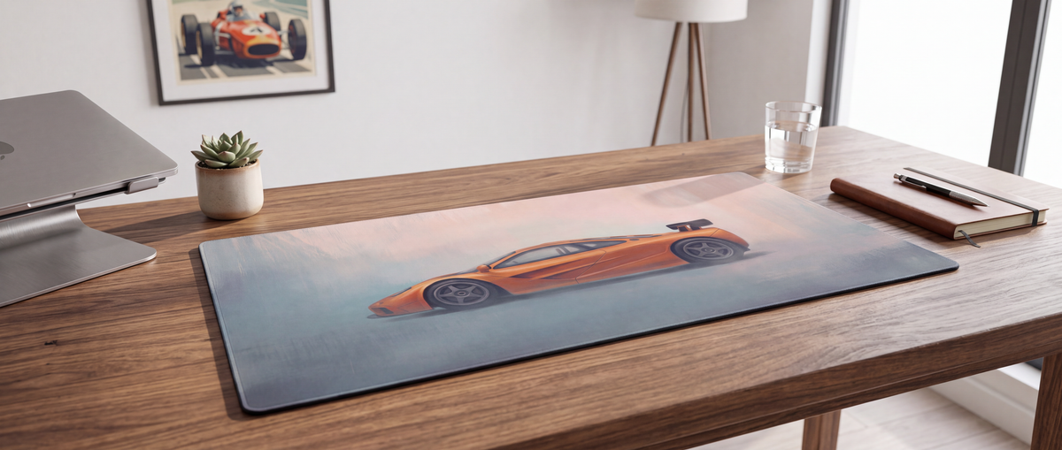 Classic Car Artwork Gaming Mousepads