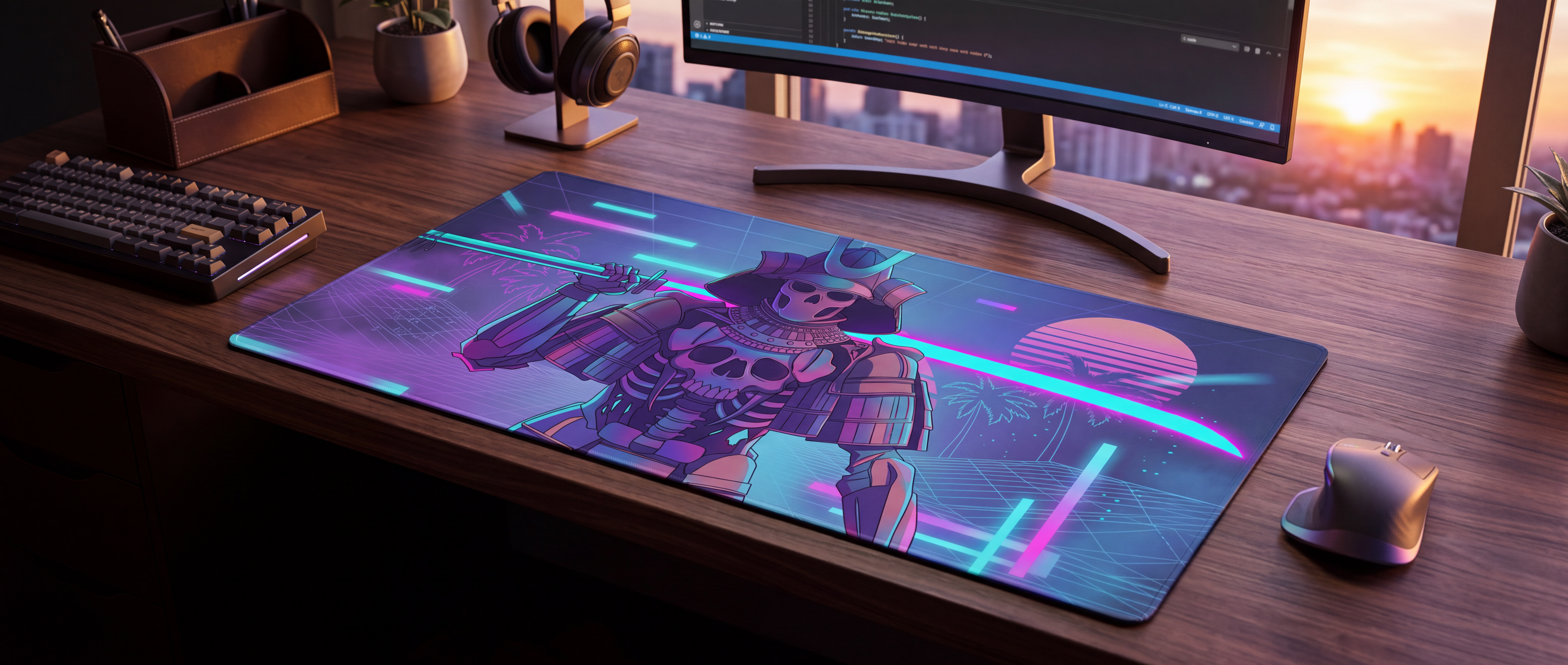 Vaporwave Fantasy Mousepad Collection