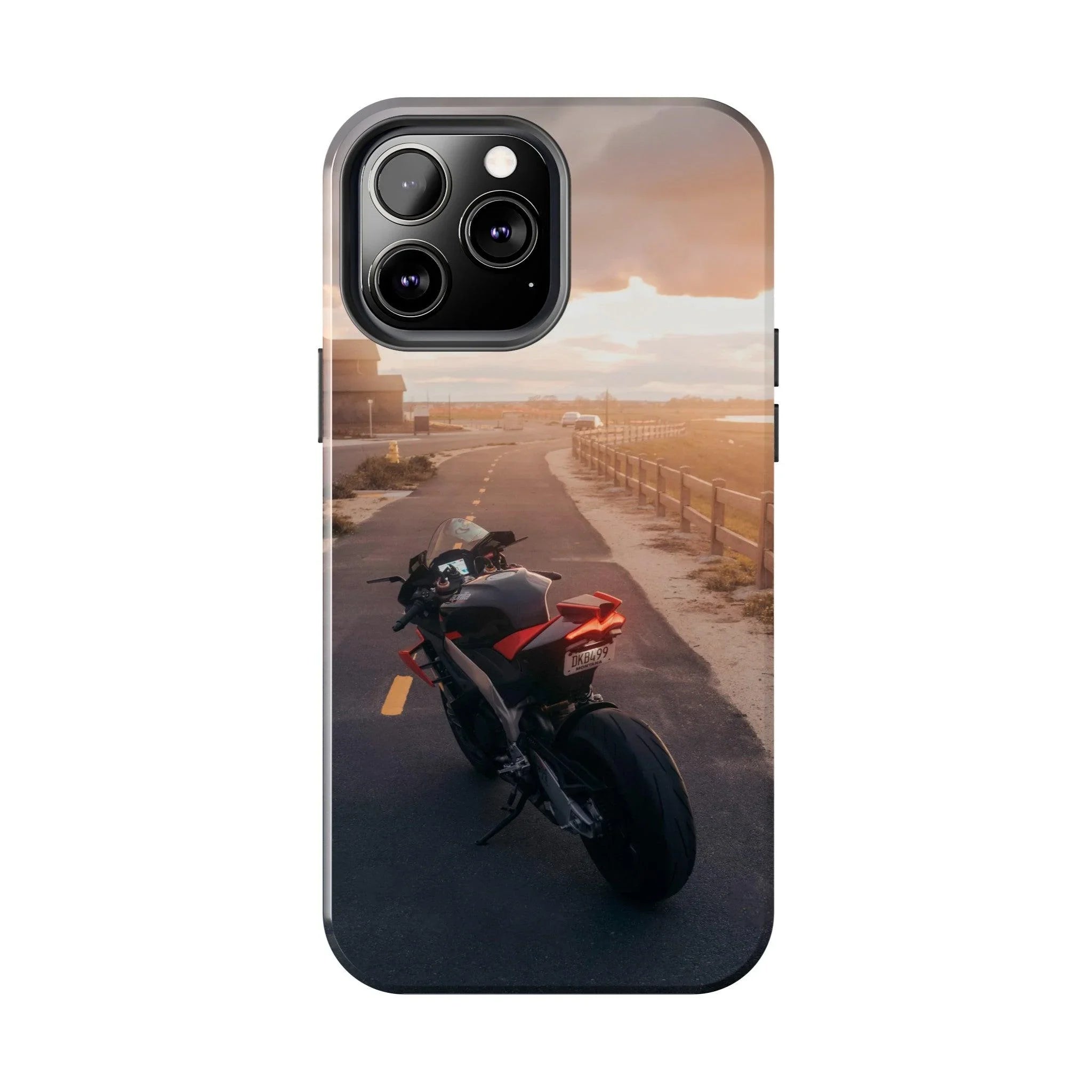 Aprilia RSV4 1100 Factory Motorcycle iPhone Case and Galaxy Phone Case #018 - Throttle Designs
