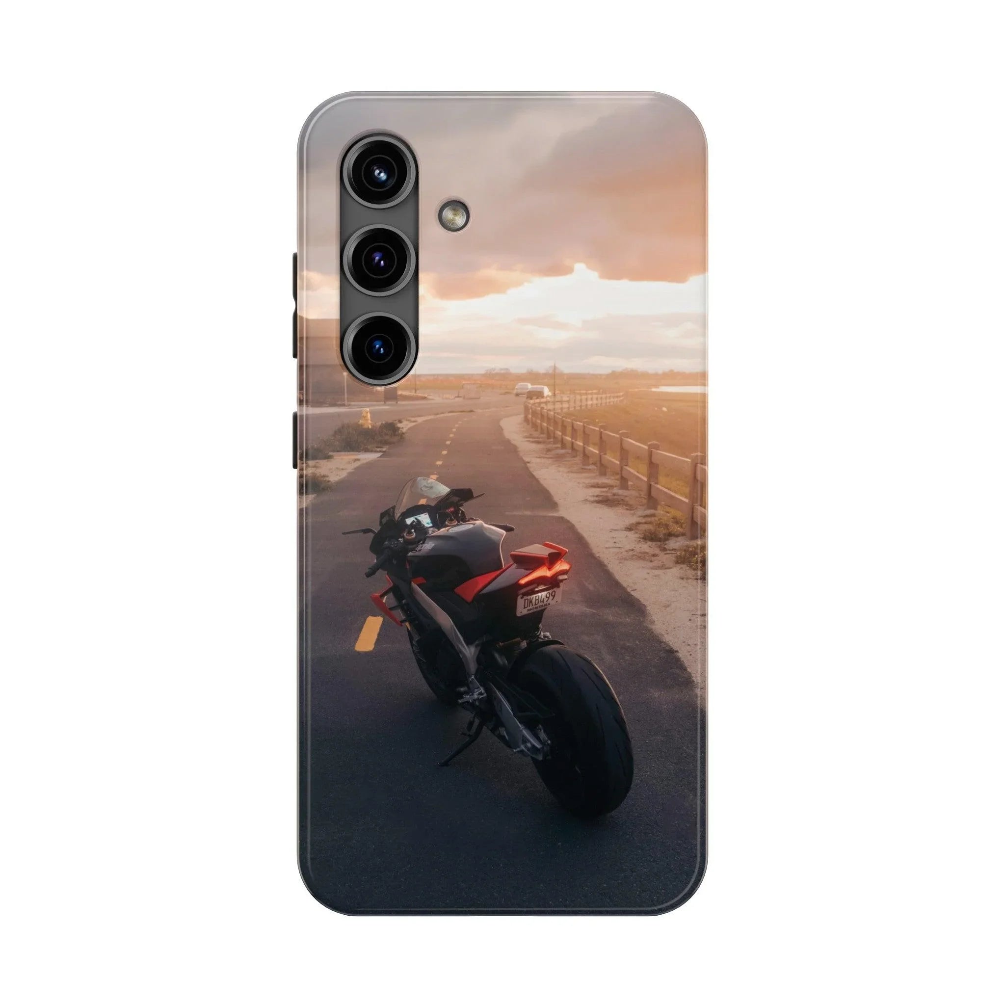 Aprilia RSV4 1100 Factory Motorcycle iPhone Case and Galaxy Phone Case #018 - Throttle Designs