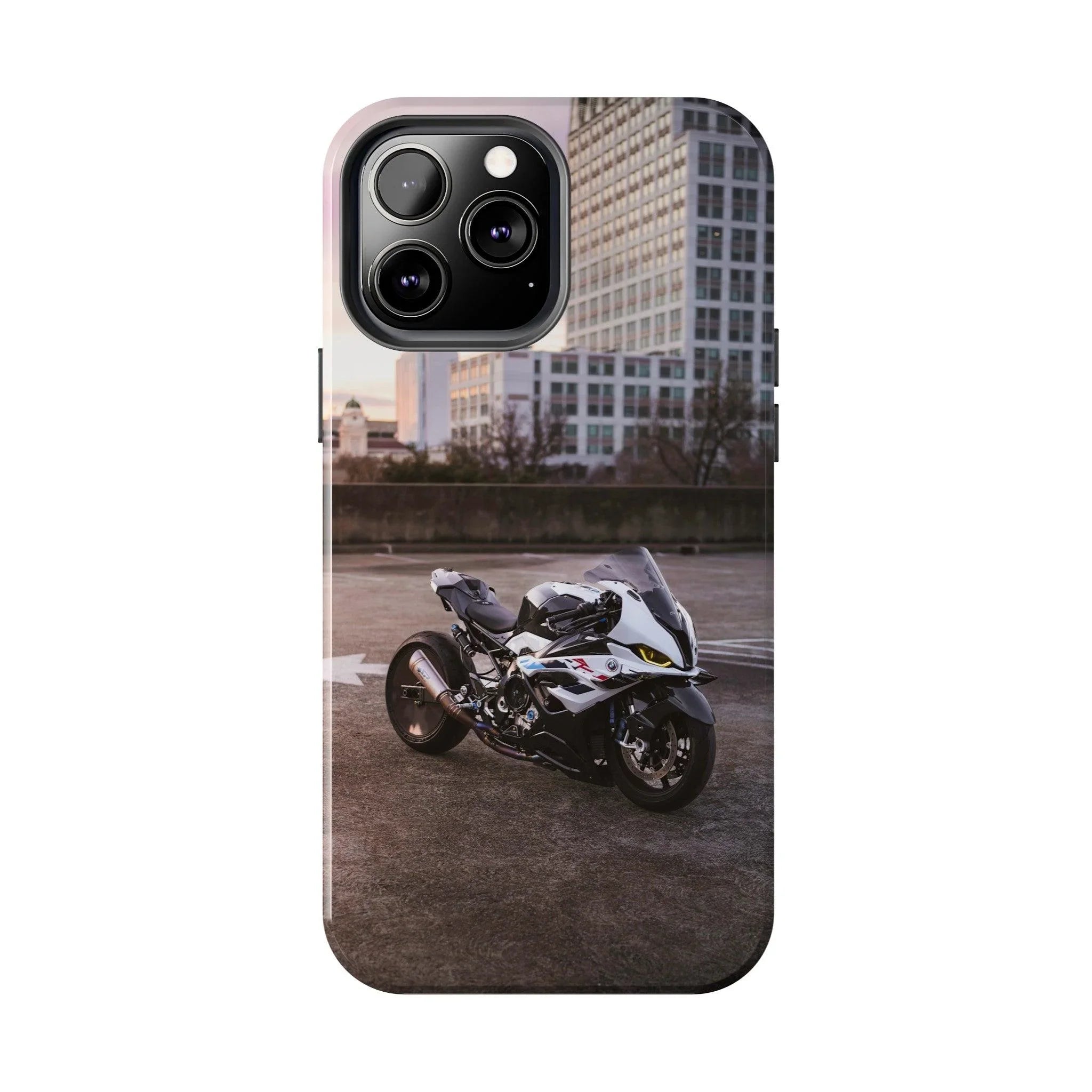 BMW S1000RR Drag Spec Motorcycle iPhone Case and Galaxy Phone Case #011 - Throttle Designs