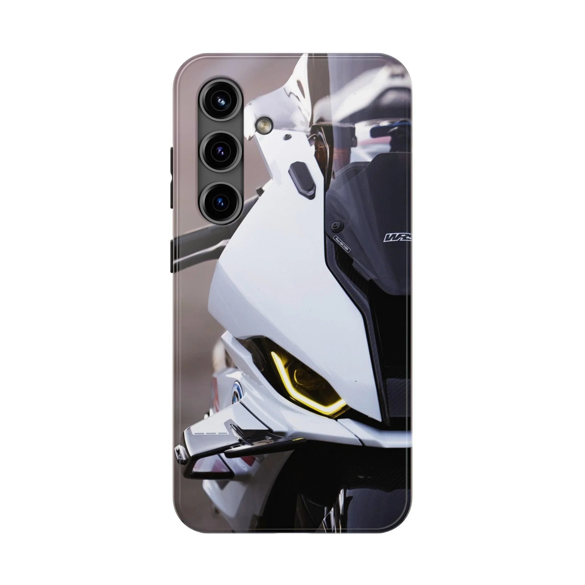 BMW S1000RR Drag Spec Motorcycle iPhone Case and Galaxy Phone Case #015 - Throttle Designs