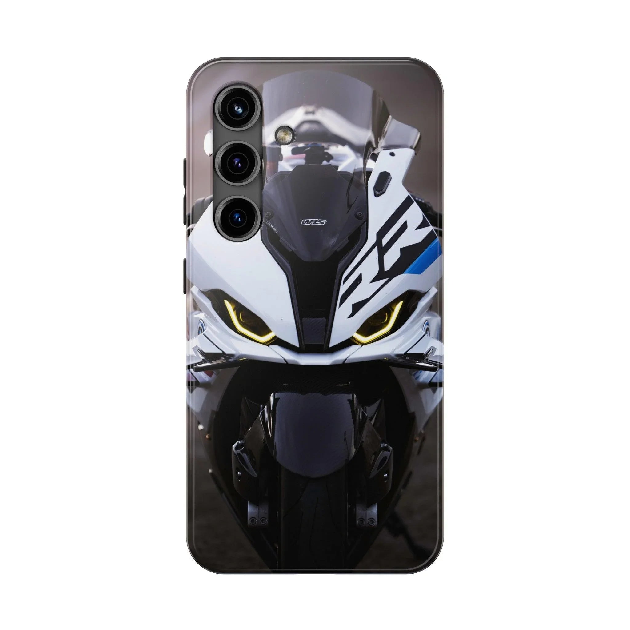 BMW S1000RR Drag Spec Motorcycle iPhone Case and Galaxy Phone Case #016 - Throttle Designs