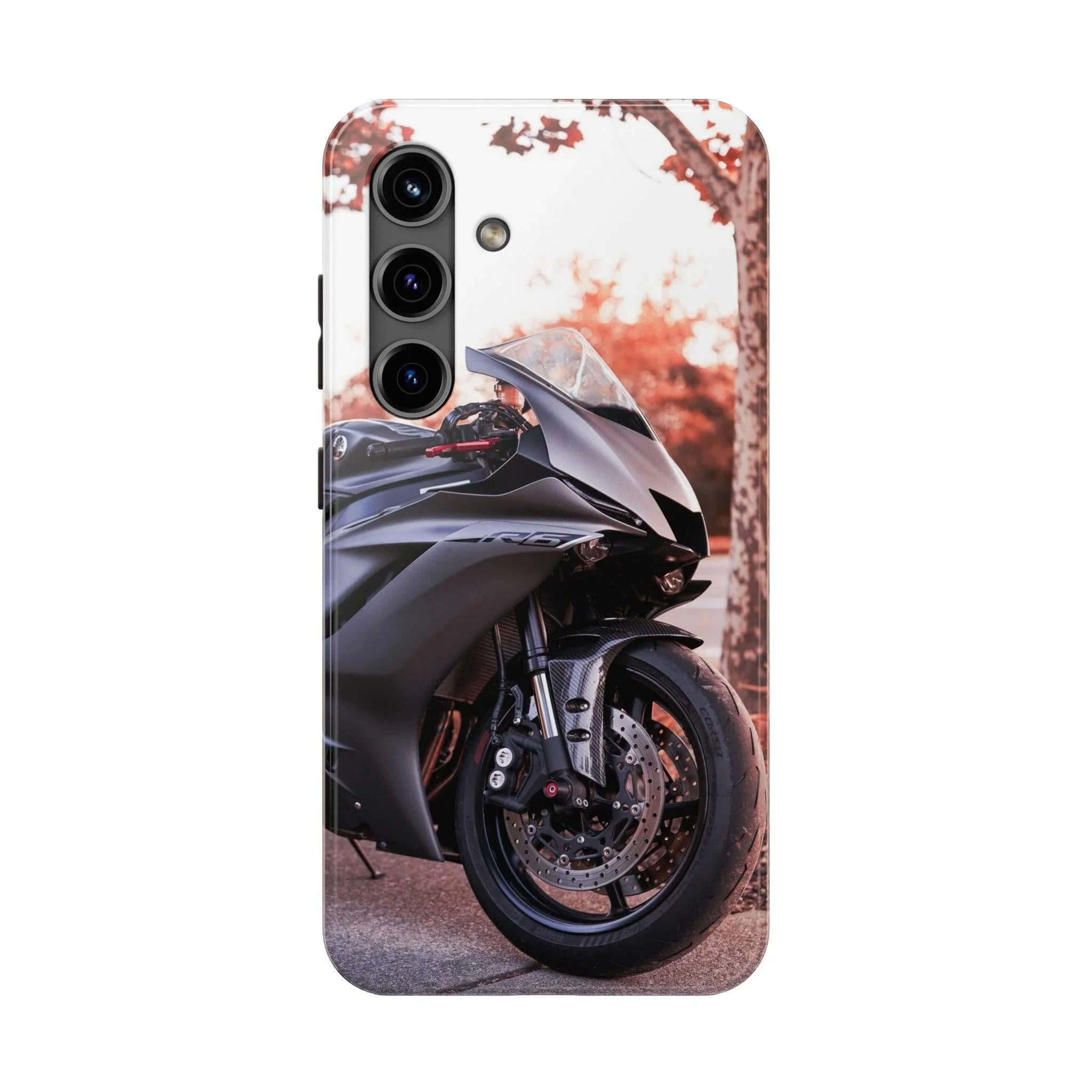 Yamaha R6 Motorcycle iPhone Case and Galaxy Phone Case #002 - Throttle Designs