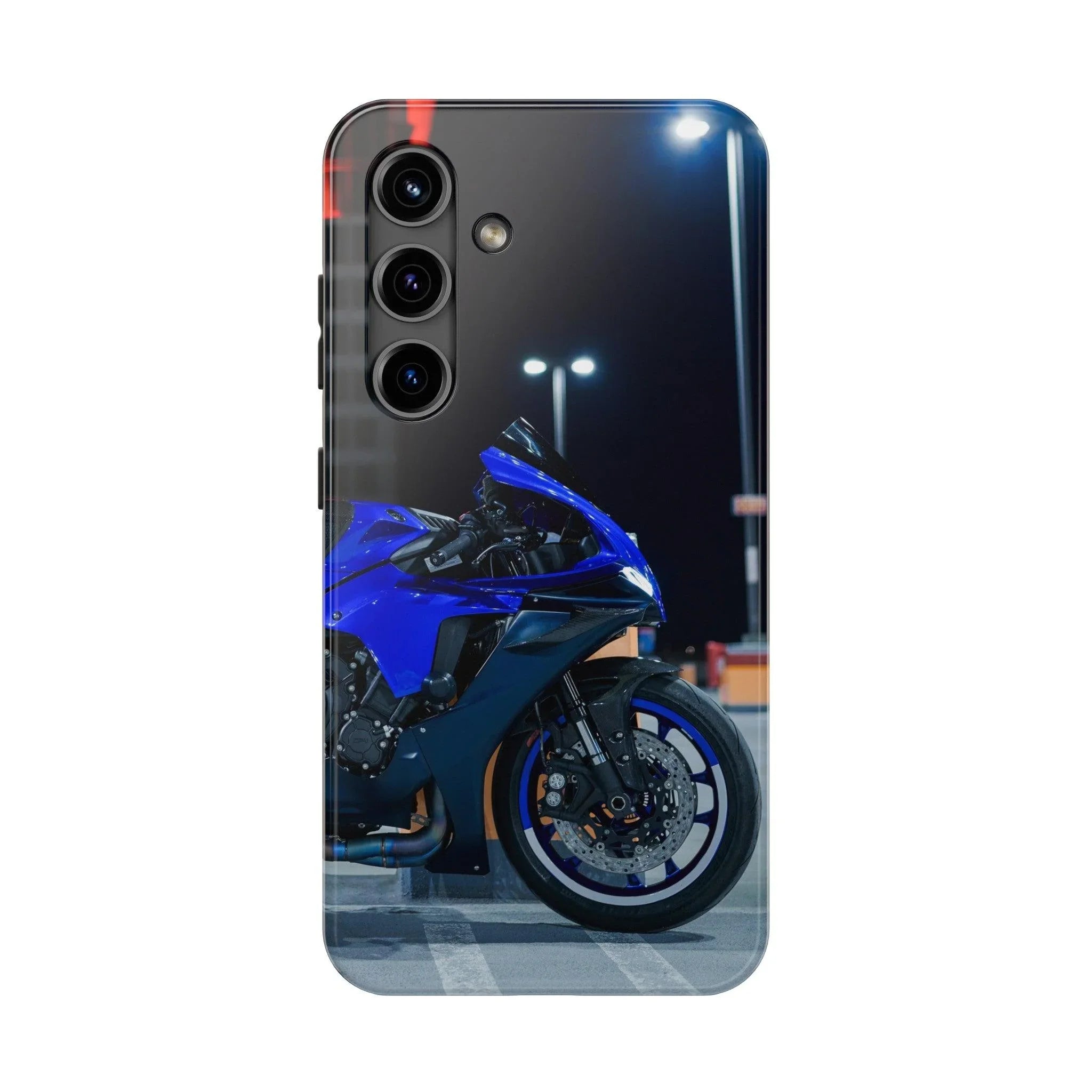 Yamaha R1 Motorcycle iPhone Case and Galaxy Phone Case #015 - Throttle Designs