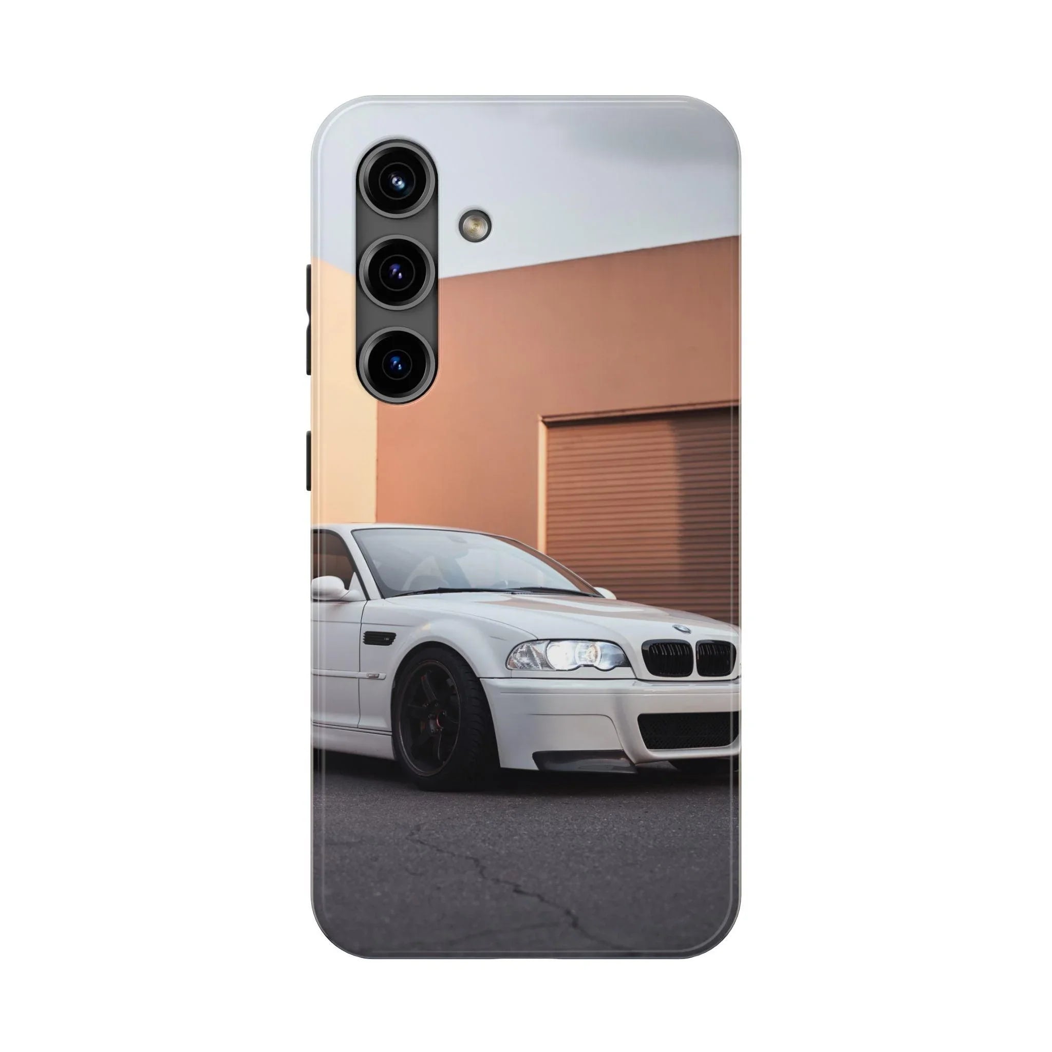 BMW E46 M3 Automotive Car iPhone Case and Galaxy Phone Case #001 - Throttle Designs
