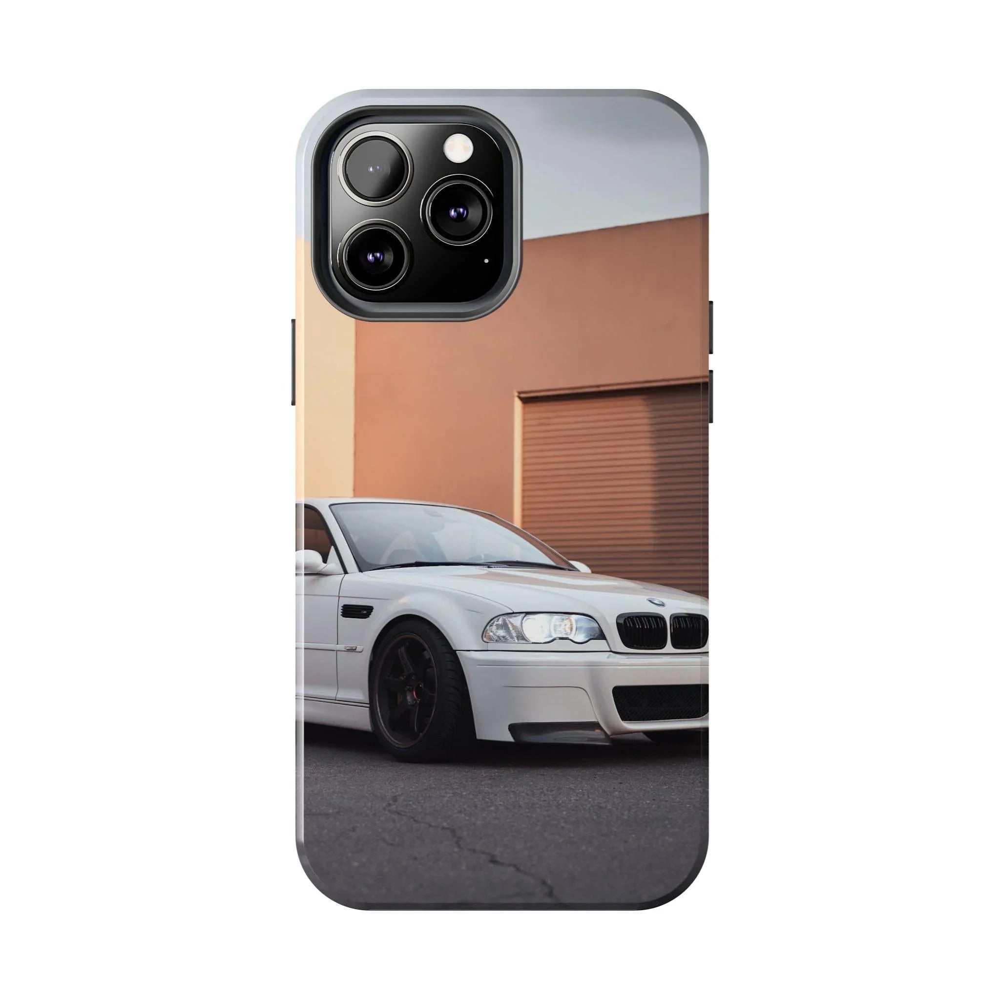 BMW E46 M3 Automotive Car iPhone Case and Galaxy Phone Case #001 - Throttle Designs