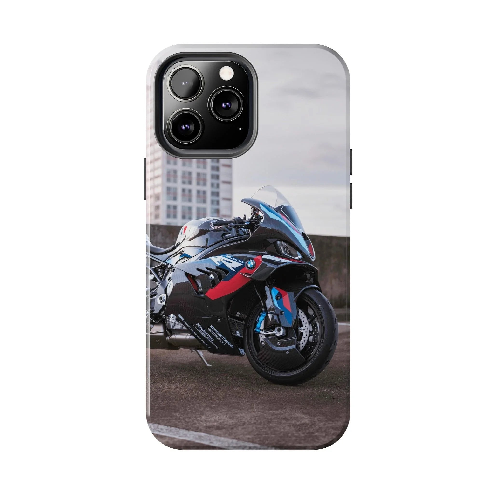 BMW M1000RR Motorcycle iPhone Case and Galaxy Phone Case #005 - Throttle Designs
