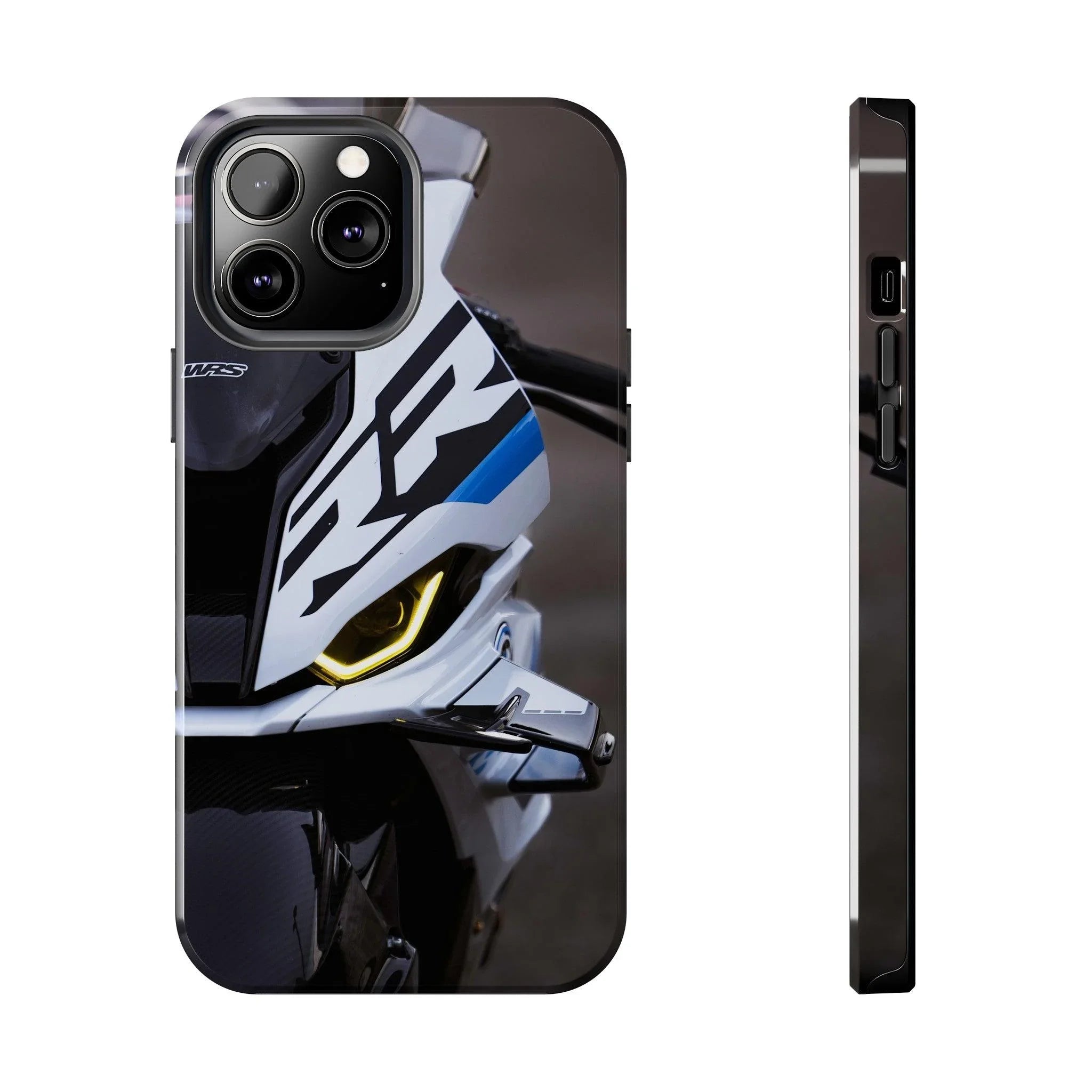 BMW S1000RR Drag Spec Motorcycle iPhone Case and Galaxy Phone Case #014 - Throttle Designs