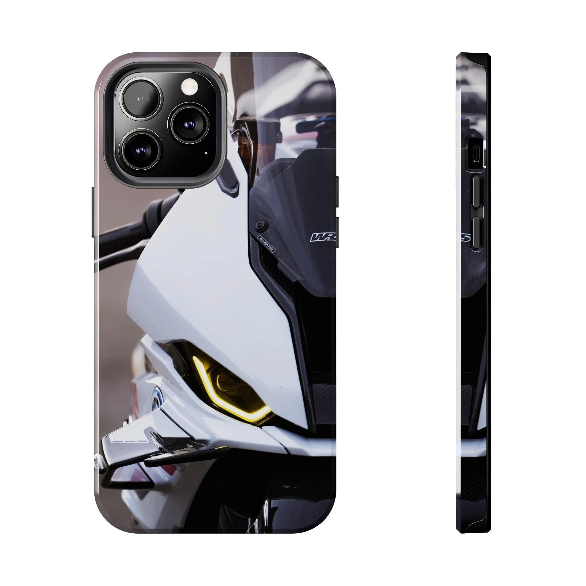 BMW S1000RR Drag Spec Motorcycle iPhone Case and Galaxy Phone Case #015 - Throttle Designs