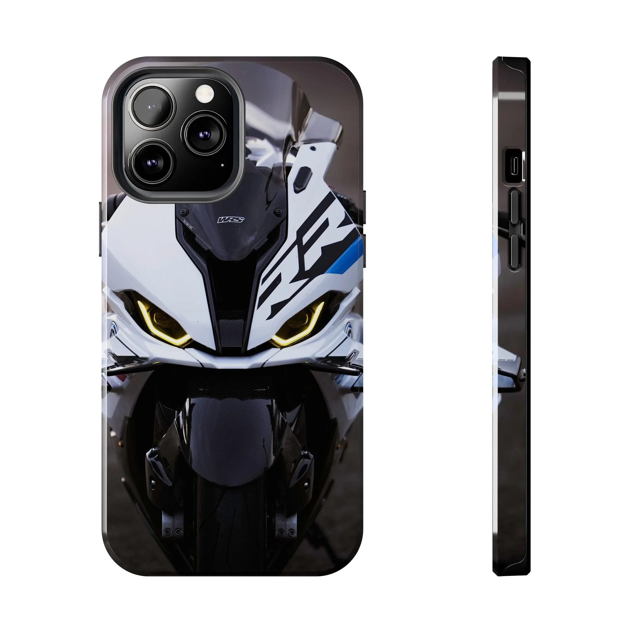 BMW S1000RR Drag Spec Motorcycle iPhone Case and Galaxy Phone Case #016 - Throttle Designs
