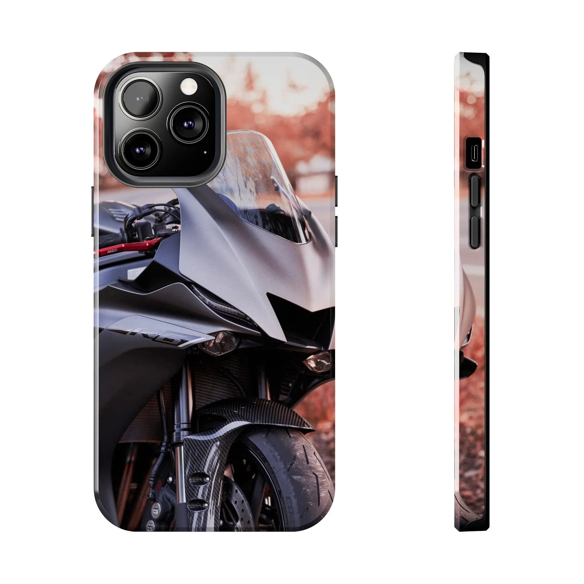 Yamaha R6 Motorcycle iPhone Case and Galaxy Phone Case #003 - Throttle Designs