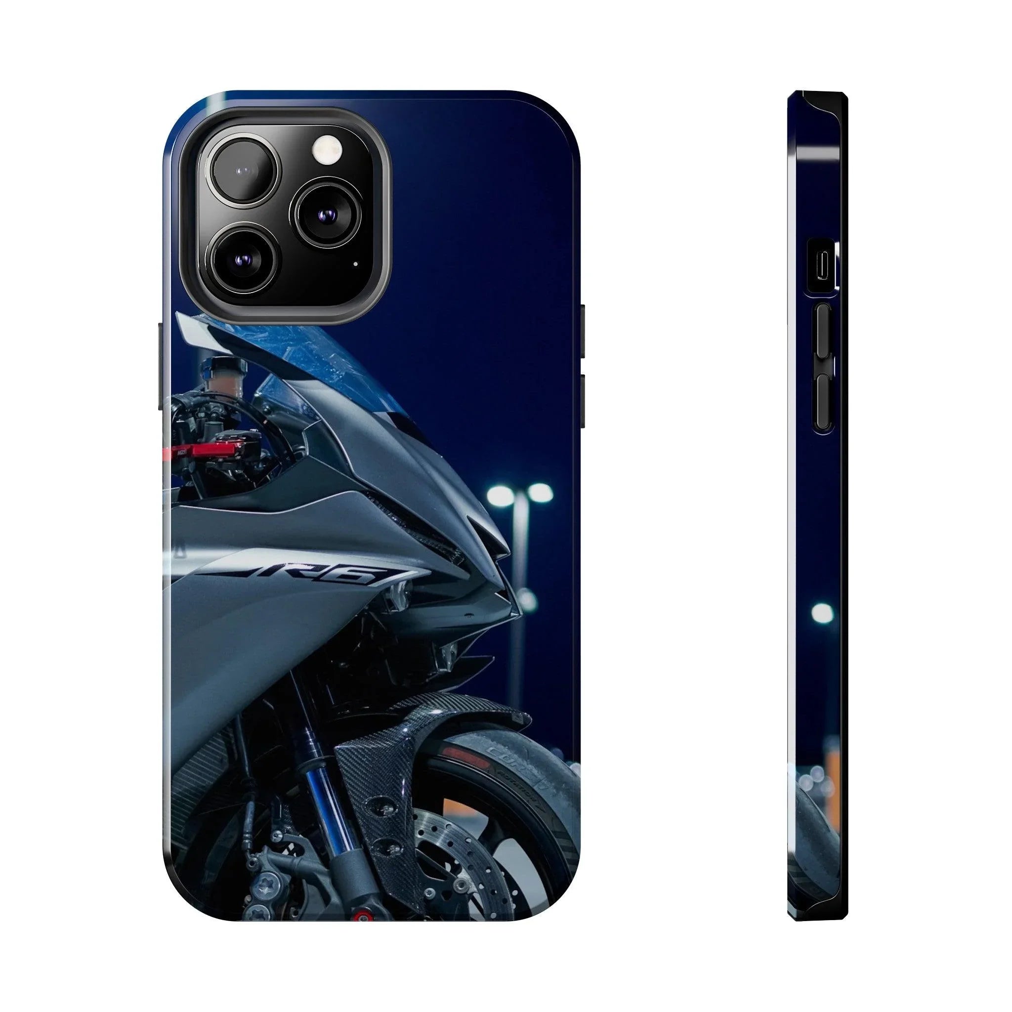 Yamaha R6 Motorcycle iPhone Case and Galaxy Phone Case #005 - Throttle Designs