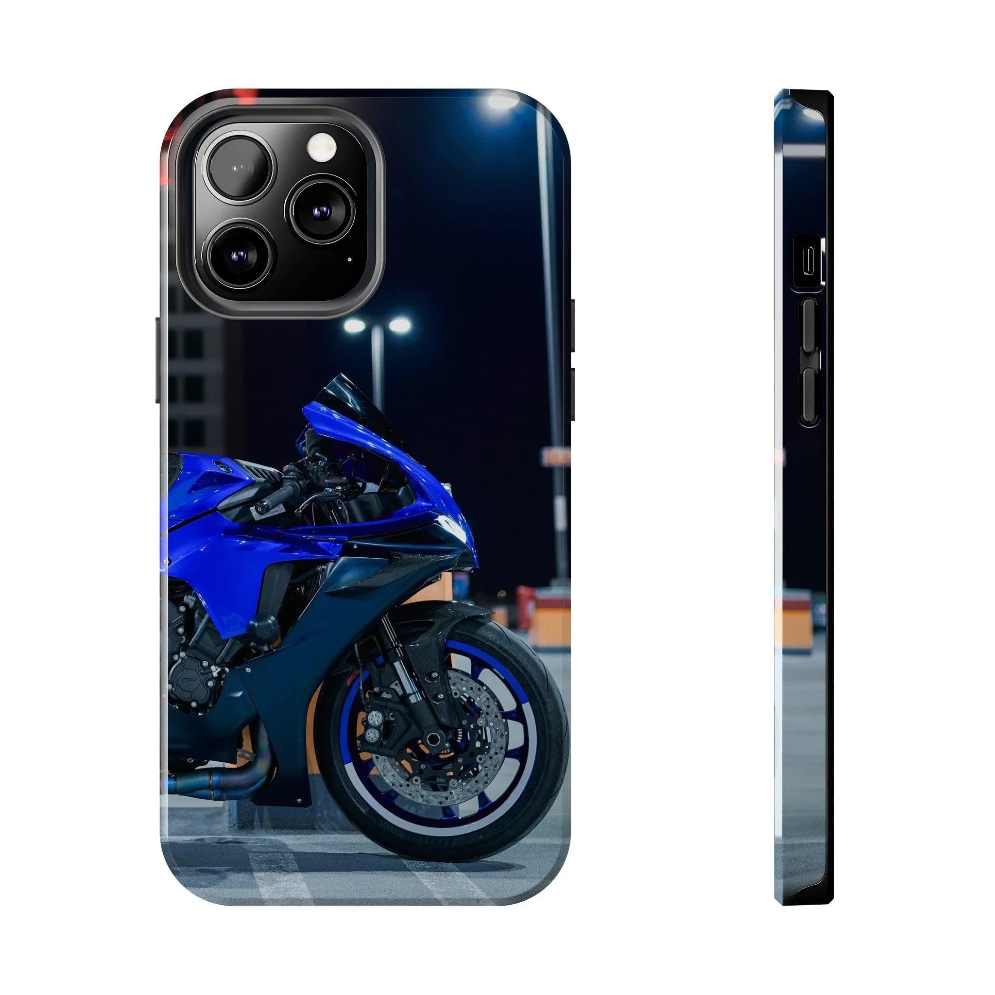 Yamaha R1 Motorcycle iPhone Case and Galaxy Phone Case #015 - Throttle Designs