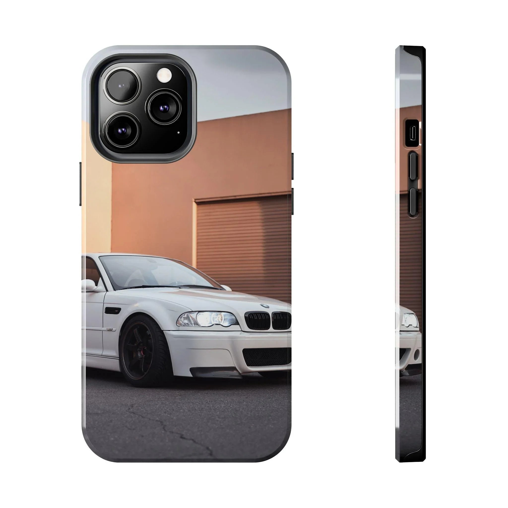 BMW E46 M3 Automotive Car iPhone Case and Galaxy Phone Case #001 - Throttle Designs