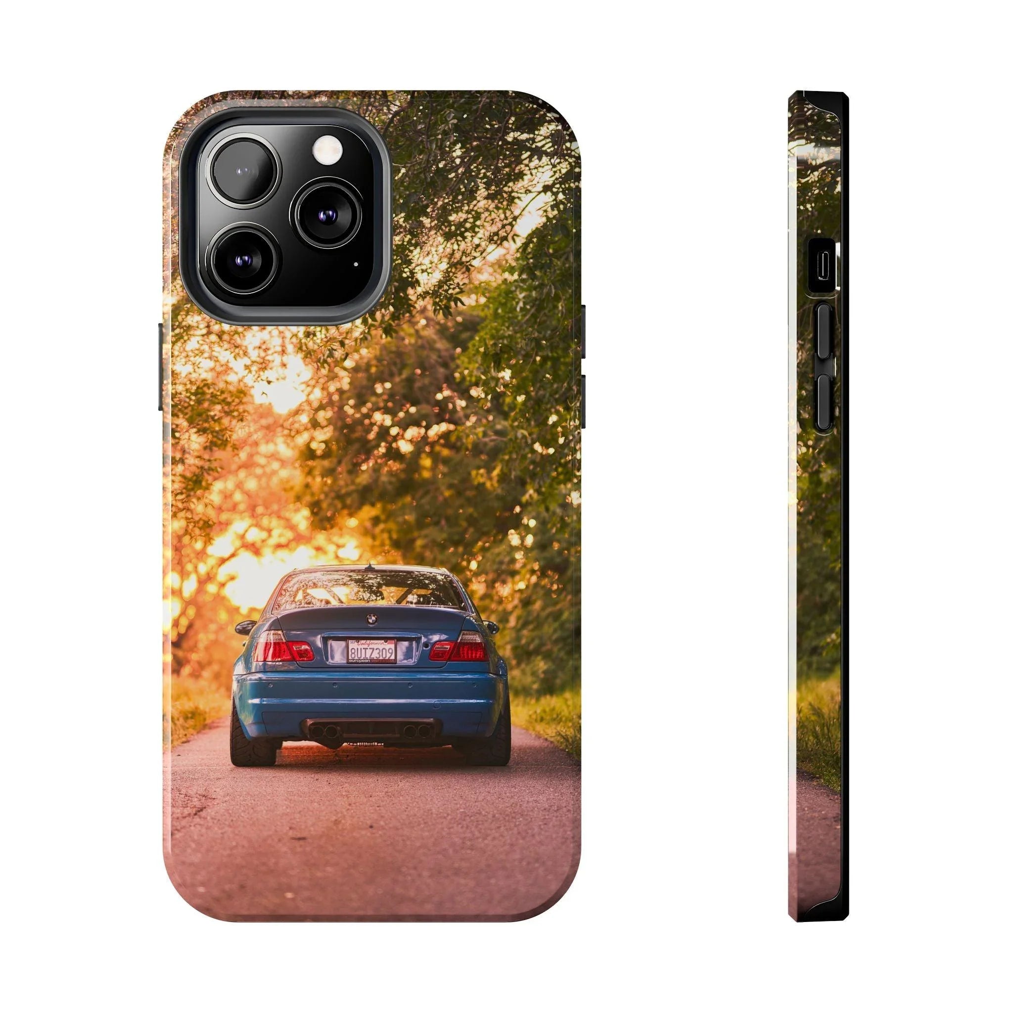 BMW E46 M3 Automotive Car iPhone Case and Galaxy Phone Case #005 - Throttle Designs