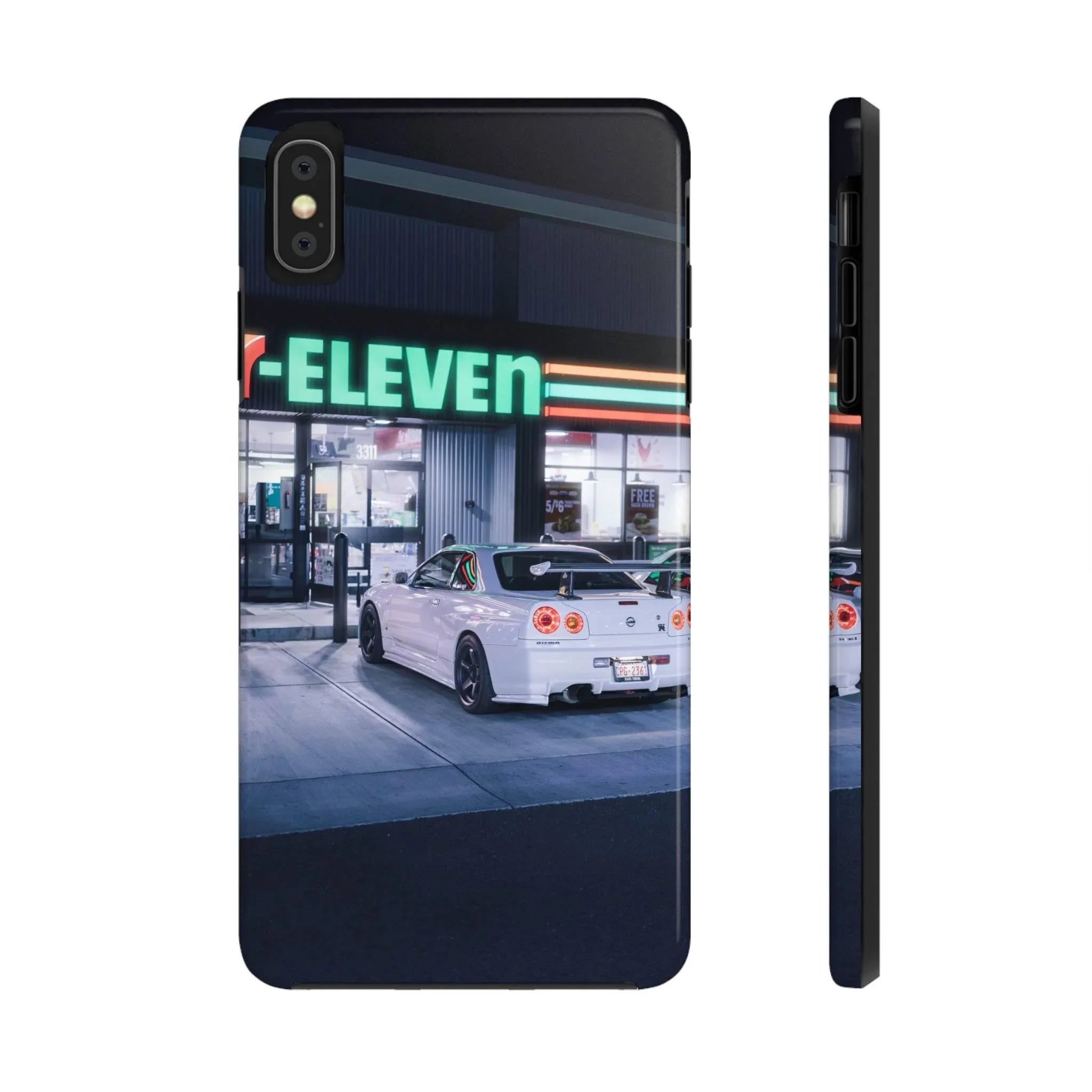 Nissan GTR R34 Skyline Automotive iPhone Case and Galaxy Phone Case #001 - Throttle Designs