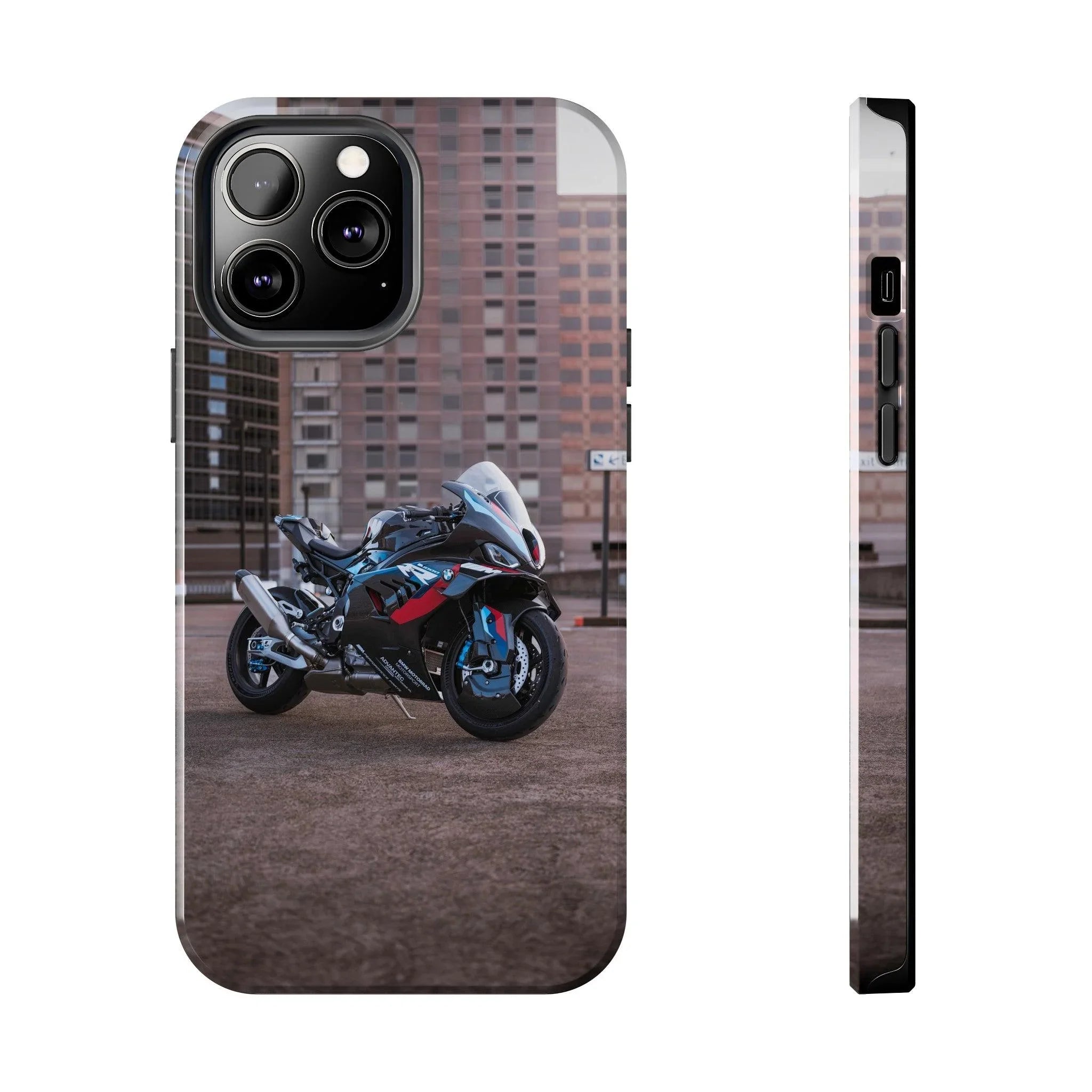 BMW M1000RR Motorcycle iPhone Case and Galaxy Phone Case #007 - Throttle Designs