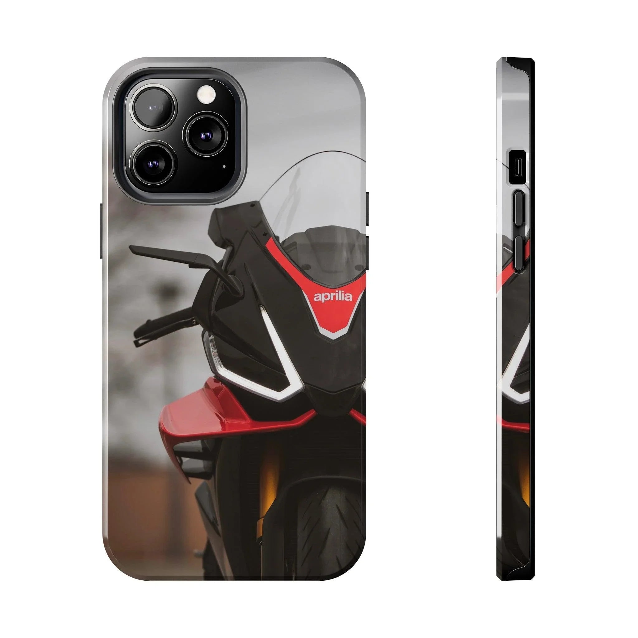 Aprilia RSV4 1100 Factory Motorcycle iPhone Case and Galaxy Phone Case #013 - Throttle Designs