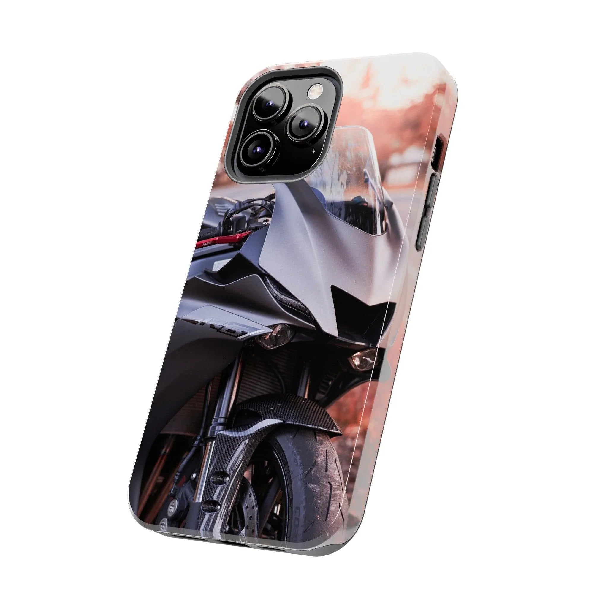 Yamaha R6 Motorcycle iPhone Case and Galaxy Phone Case #003 - Throttle Designs