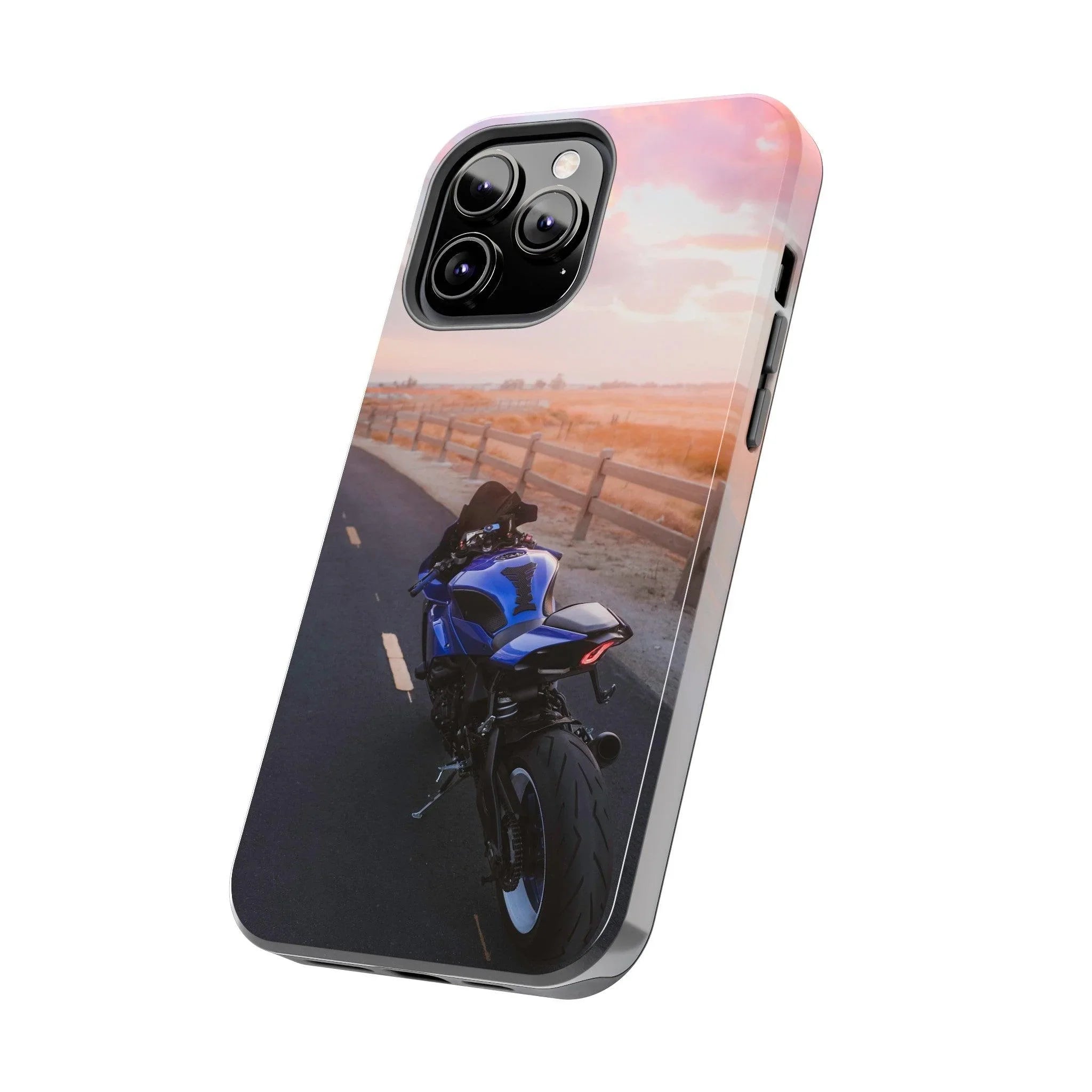 Yamaha R1 Motorcycle iPhone Case and Galaxy Phone Case #008 - Throttle Designs