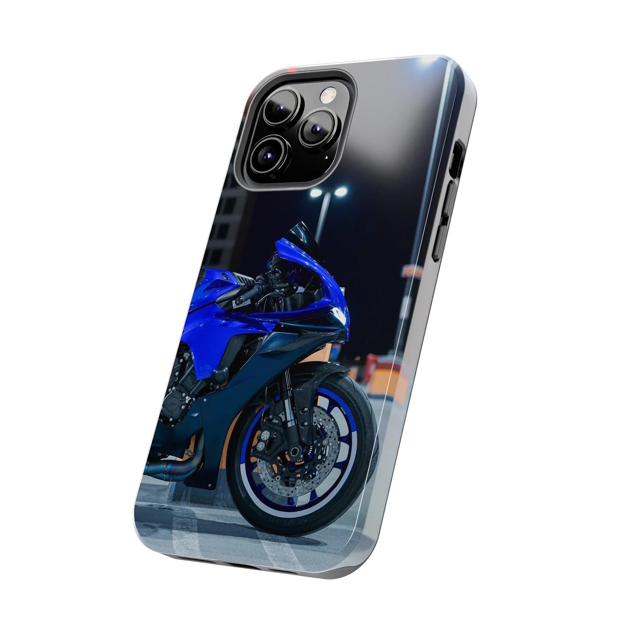 Yamaha R1 Motorcycle iPhone Case and Galaxy Phone Case #015 - Throttle Designs
