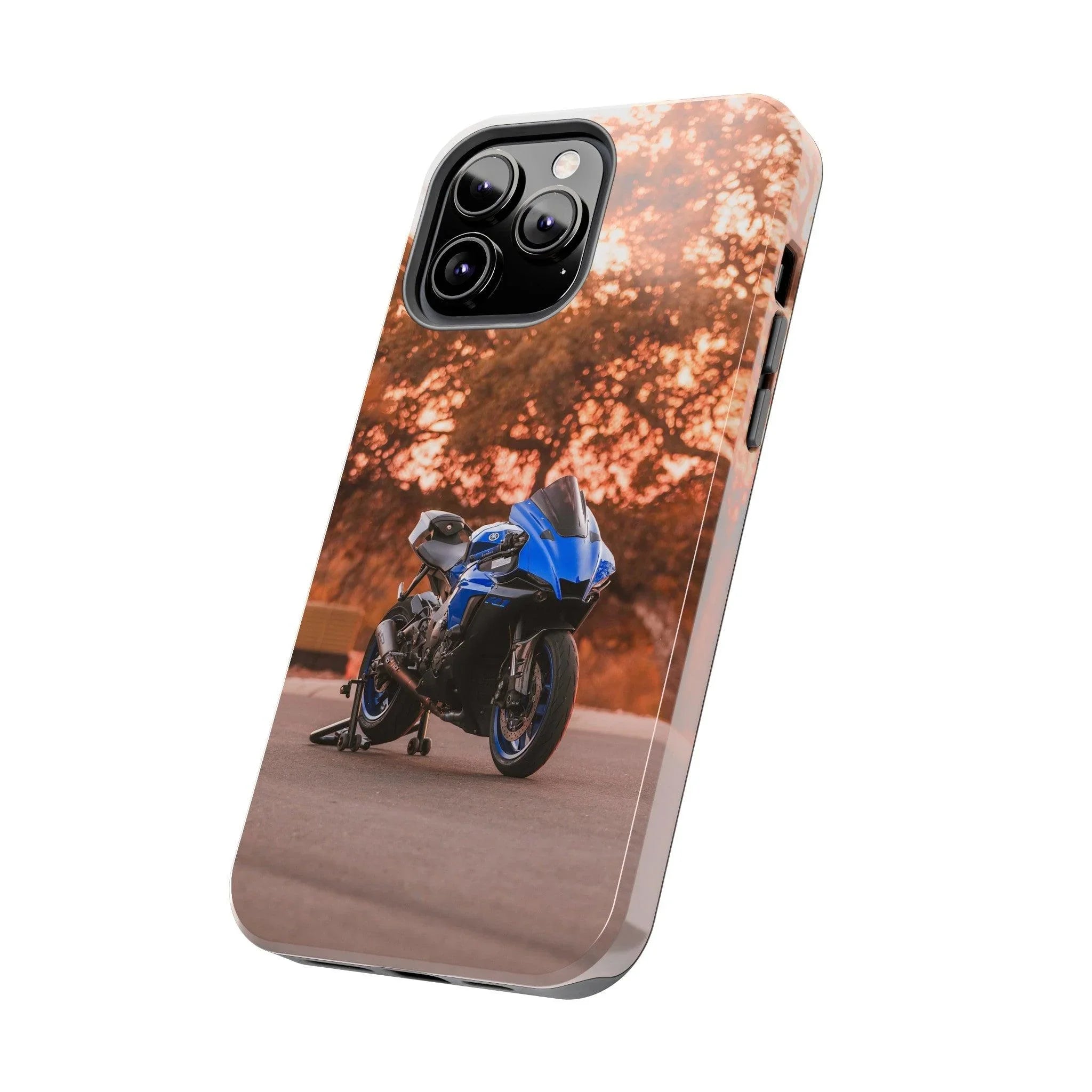 Yamaha R1 Motorcycle iPhone Case and Galaxy Phone Case #024 - Throttle Designs