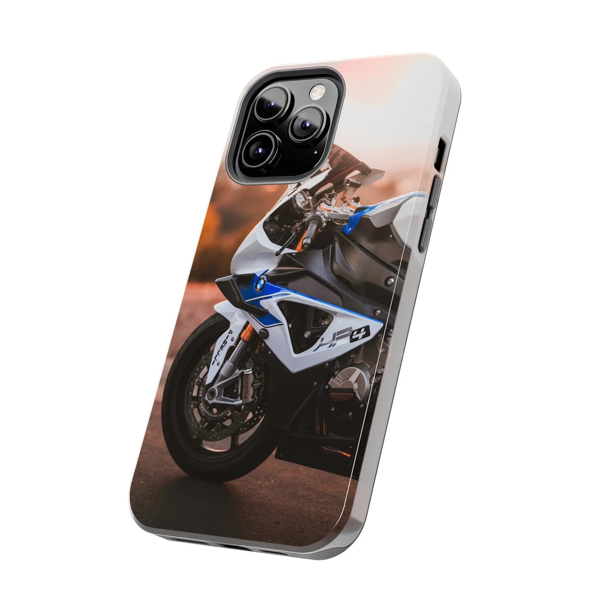 BMW S1000RR HP4 Motorcycle iPhone Case and Galaxy Phone Case #010 - Throttle Designs