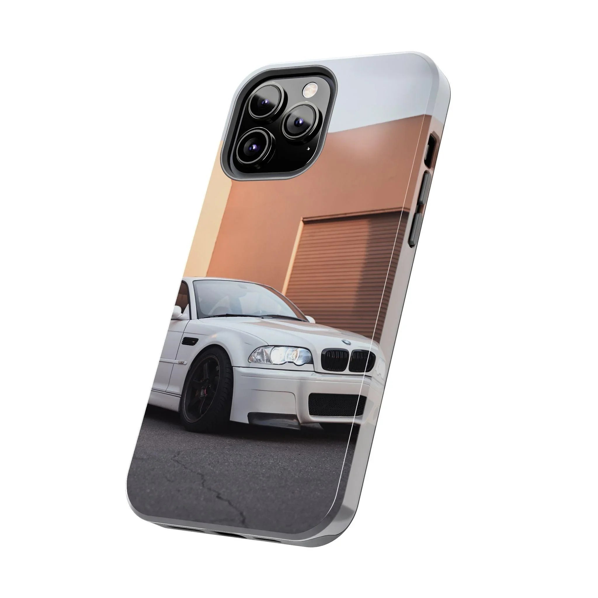BMW E46 M3 Automotive Car iPhone Case and Galaxy Phone Case #001 - Throttle Designs