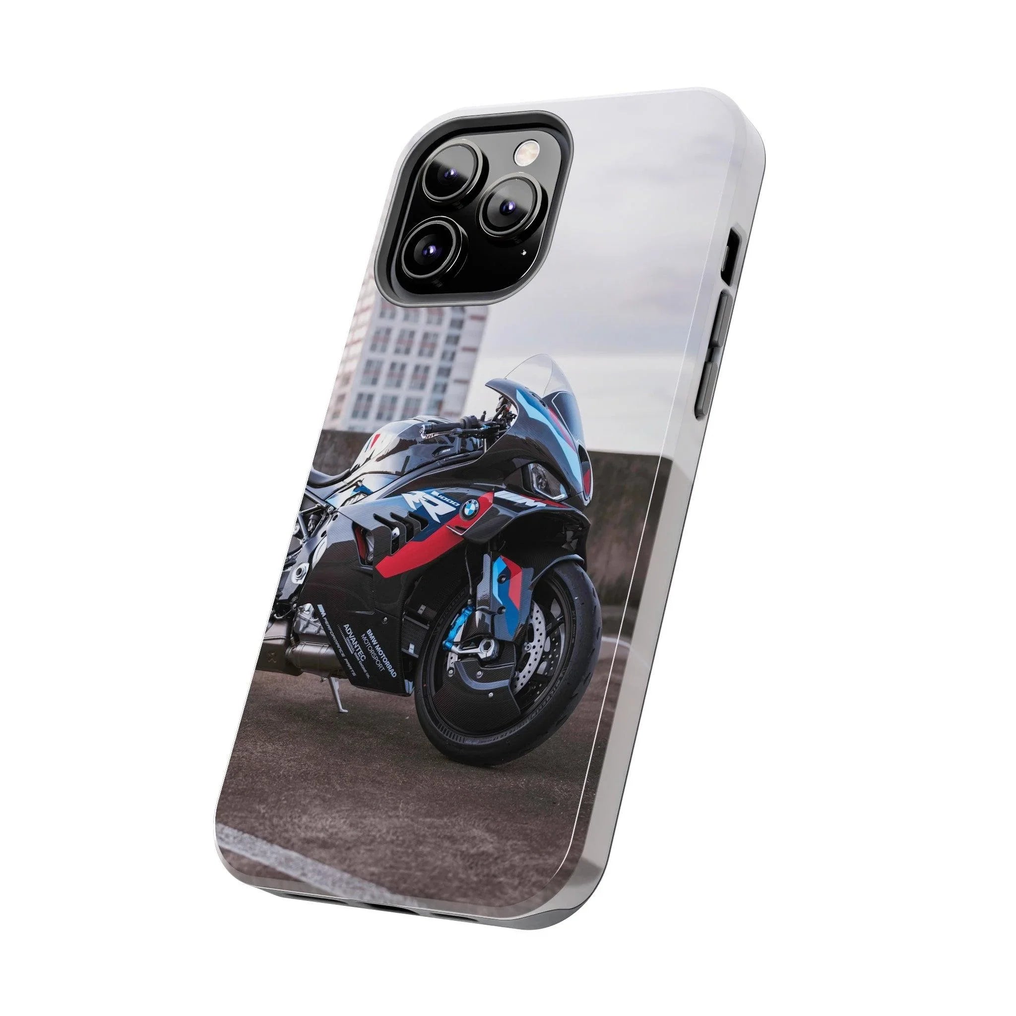 BMW M1000RR Motorcycle iPhone Case and Galaxy Phone Case #005 - Throttle Designs