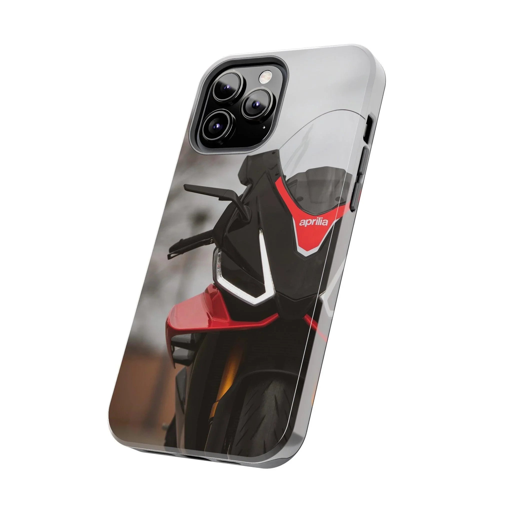 Aprilia RSV4 1100 Factory Motorcycle iPhone Case and Galaxy Phone Case #013 - Throttle Designs