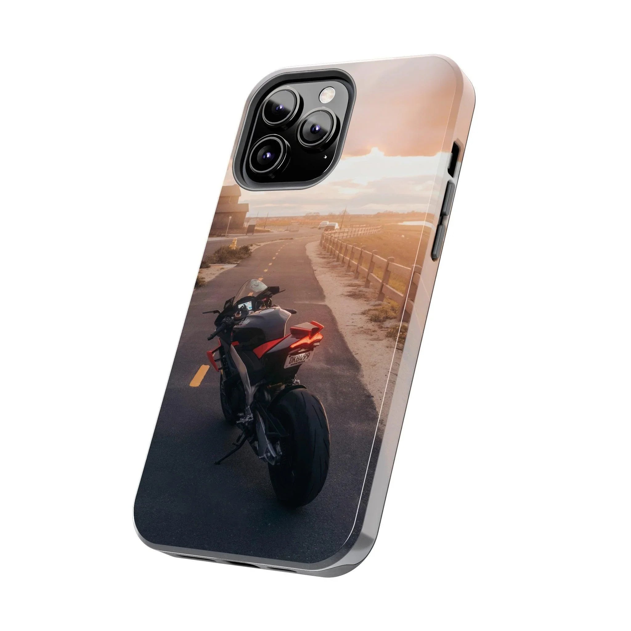 Aprilia RSV4 1100 Factory Motorcycle iPhone Case and Galaxy Phone Case #018 - Throttle Designs