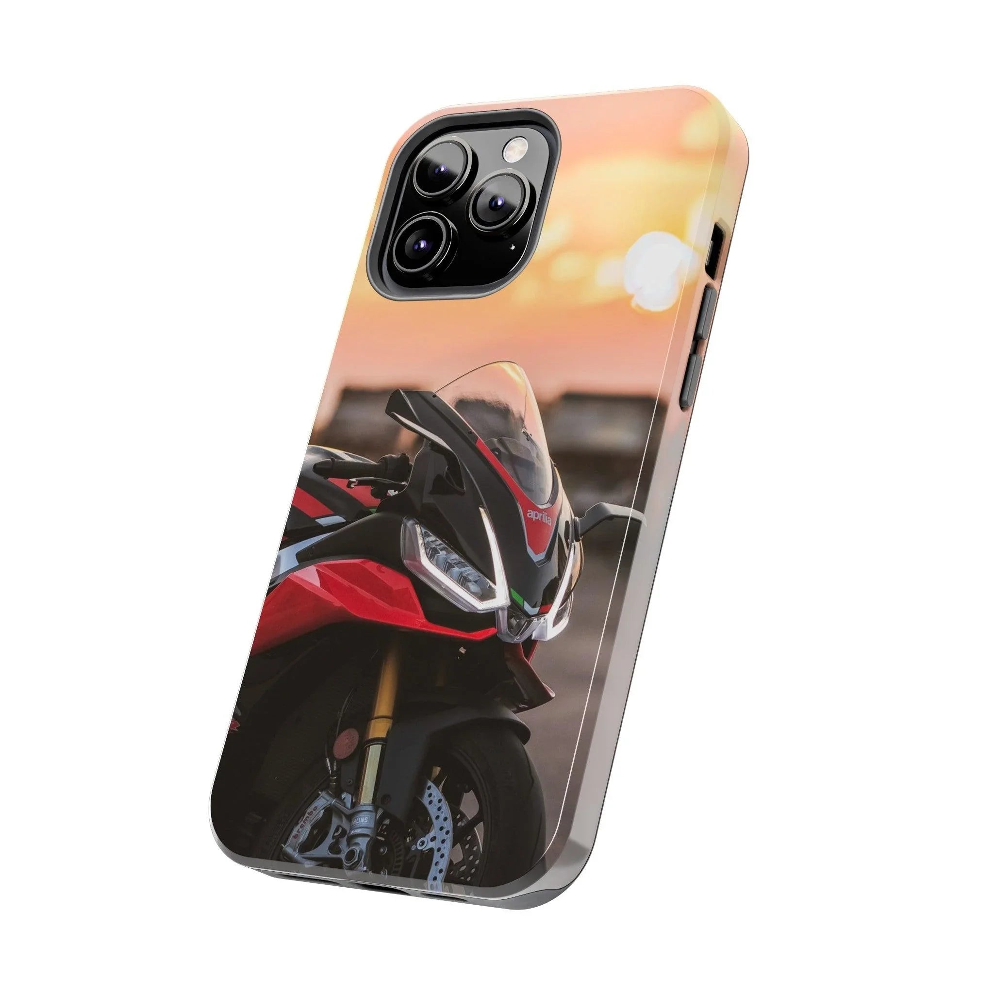 Aprilia RSV4 1100 Factory Motorcycle iPhone Case and Galaxy Phone Case #022 - Throttle Designs