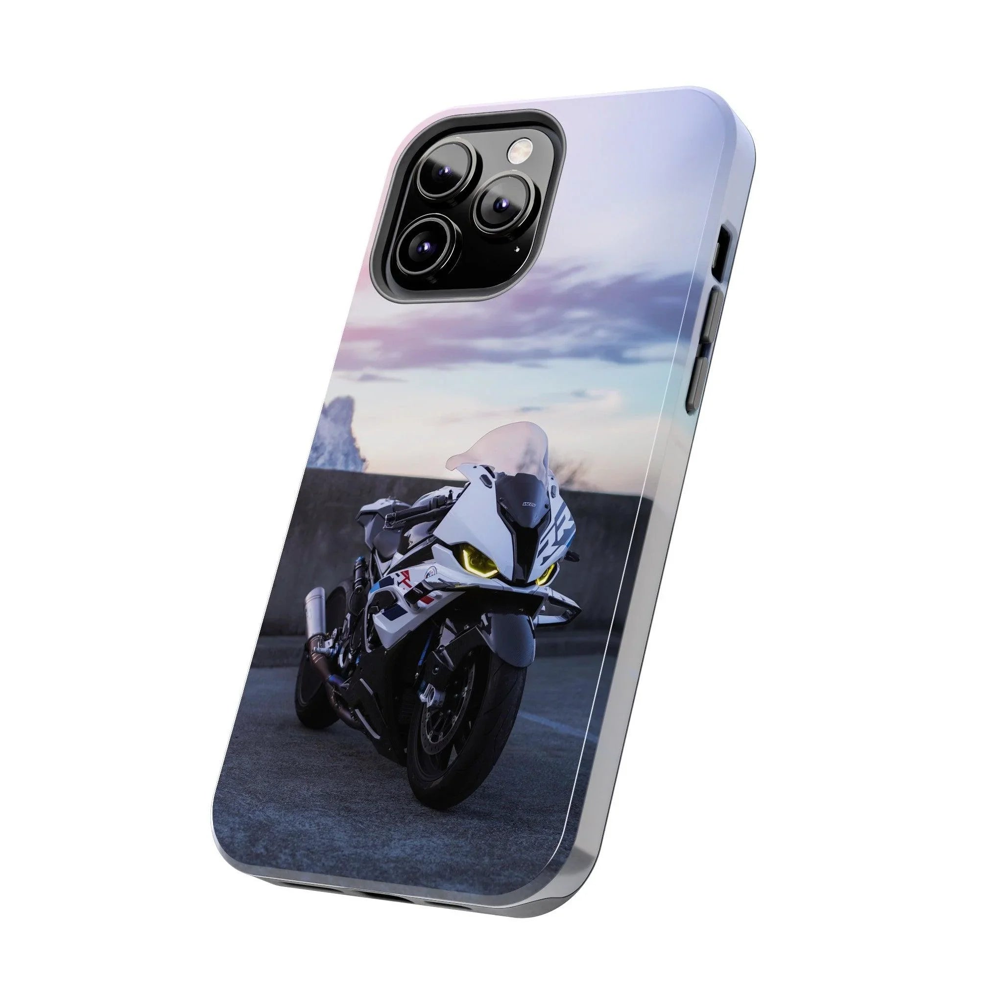 BMW S1000RR Drag Spec Motorcycle iPhone Case and Galaxy Phone Case #006 - Throttle Designs