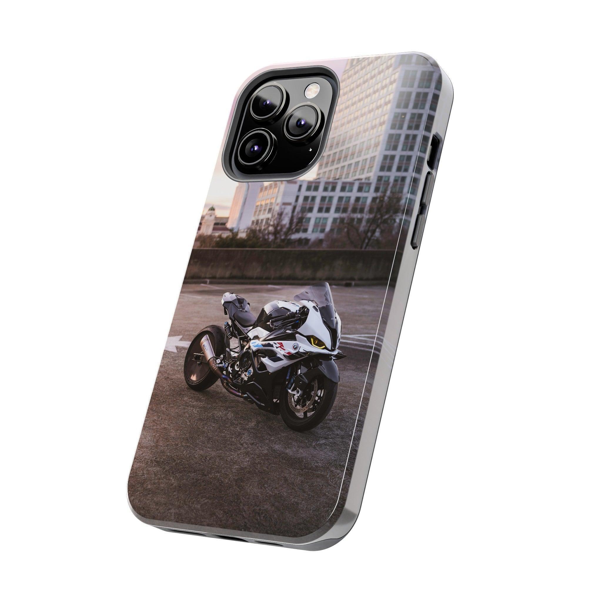 BMW S1000RR Drag Spec Motorcycle iPhone Case and Galaxy Phone Case #011 - Throttle Designs