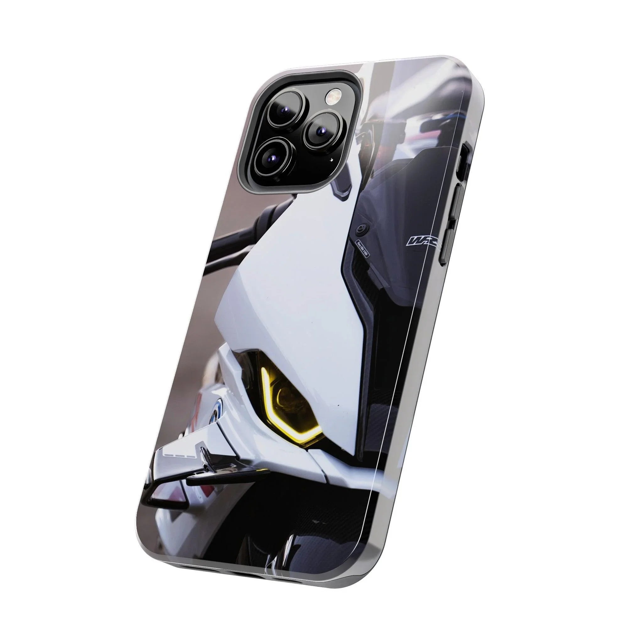 BMW S1000RR Drag Spec Motorcycle iPhone Case and Galaxy Phone Case #015 - Throttle Designs
